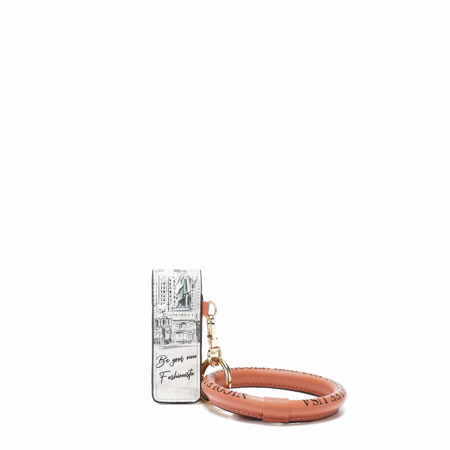 LIPSTICK CASE WRISTLET KEYCHAIN