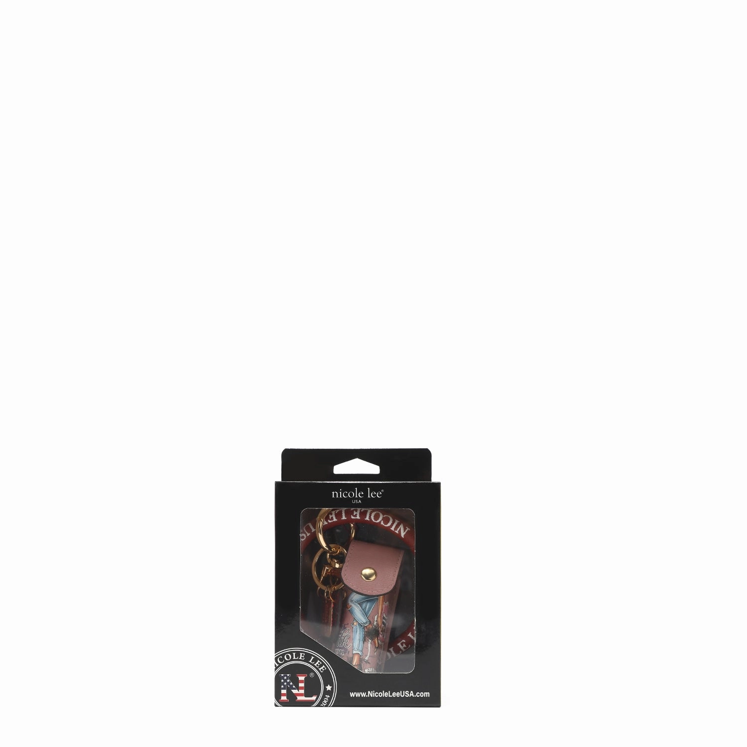 LIPSTICK CASE WRISTLET KEYCHAIN