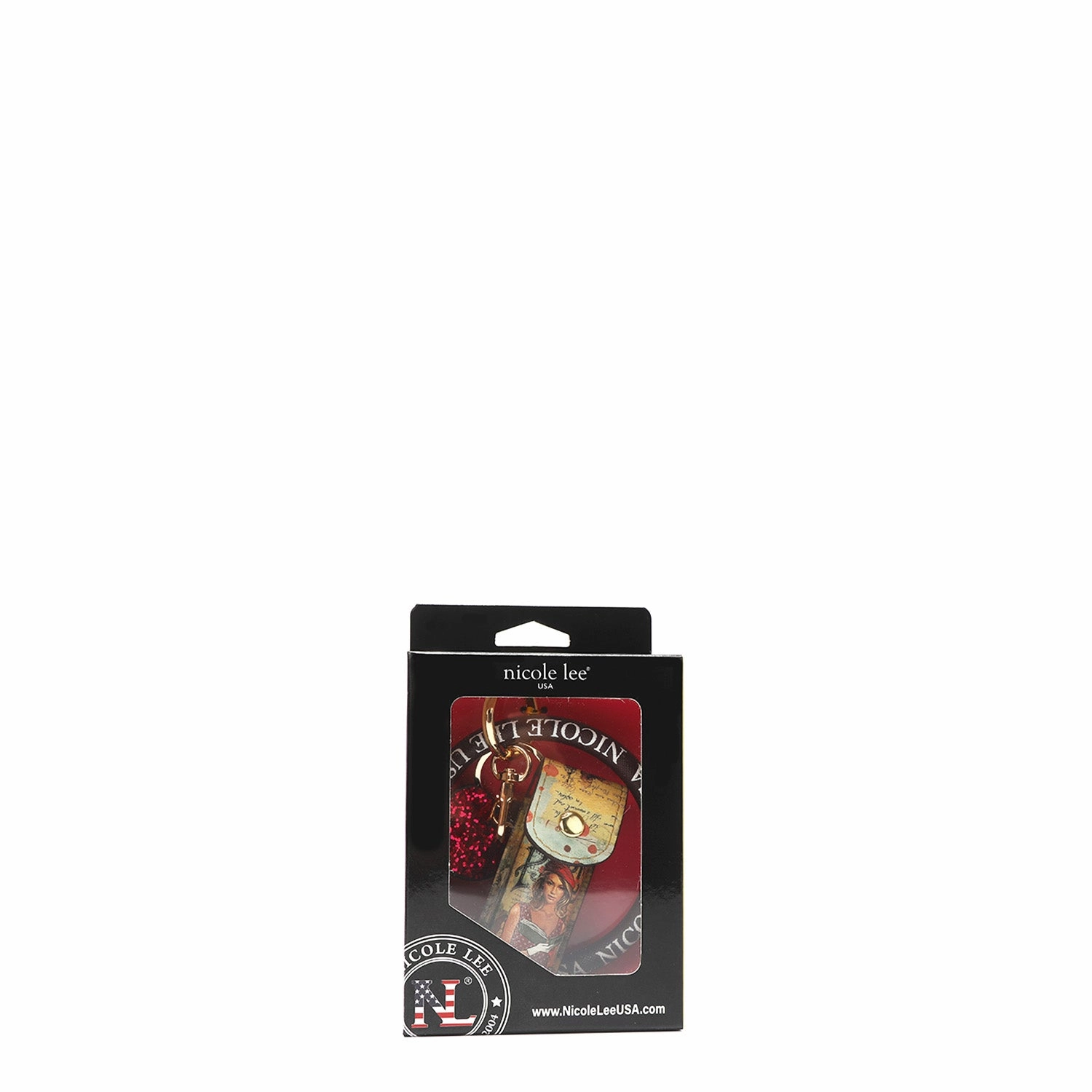LIPSTICK CASE WRISTLET KEYCHAIN
