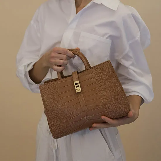Lola Croco 10 - Dark Blush