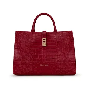 Lola Croco 12 - Dark Red