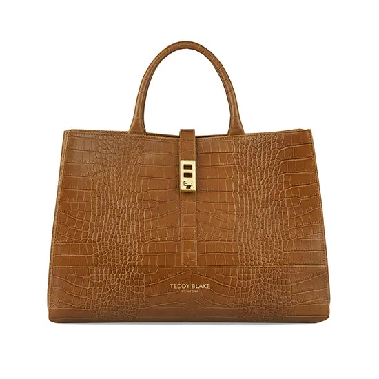 Lola Croco 15 - Camel Brown