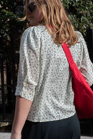 Lolly's Laundry Bono Blue Floral Blouse