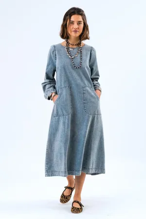 Lolly's Laundry Lucas Washed Denim Dress