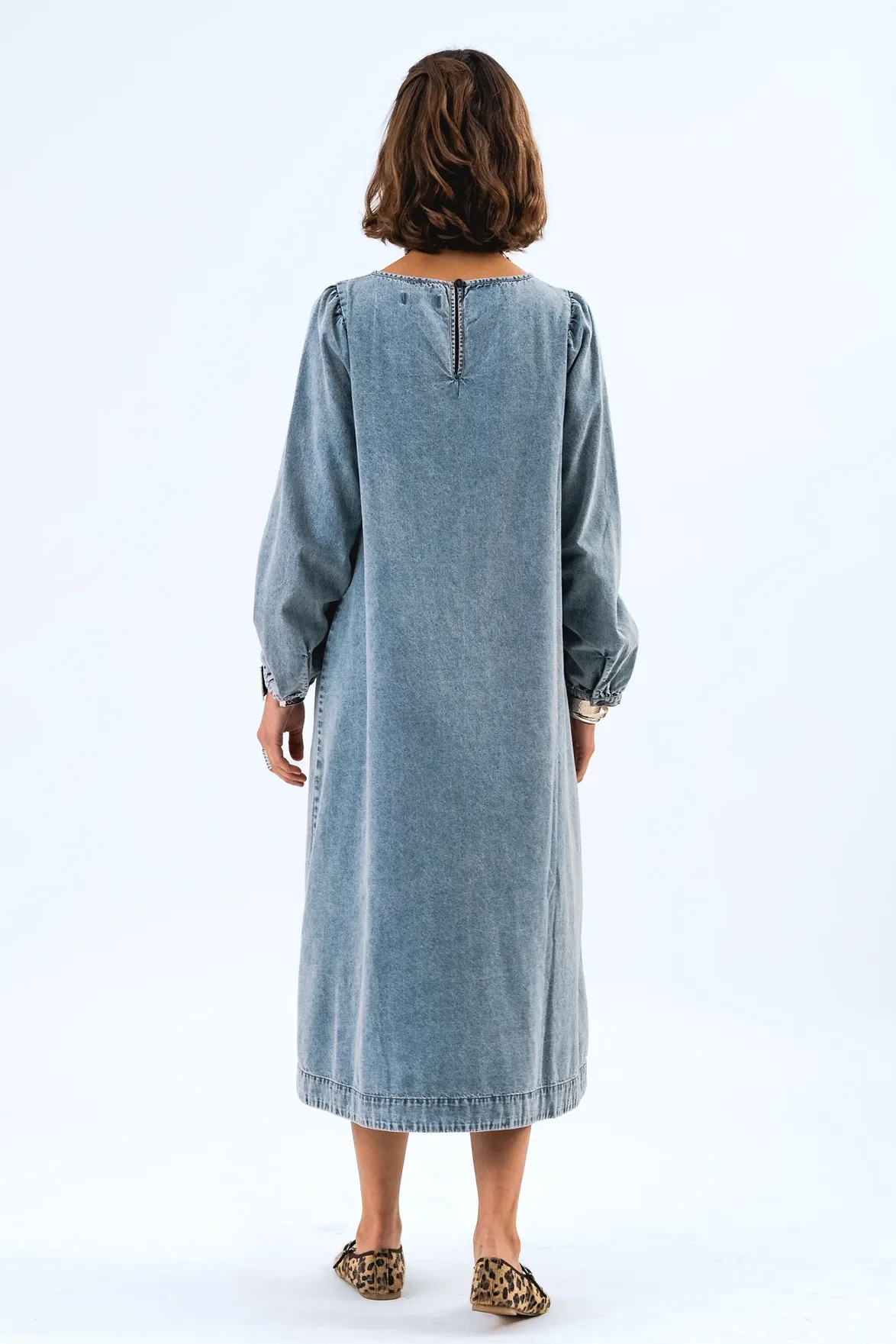 Lolly's Laundry Lucas Washed Denim Dress