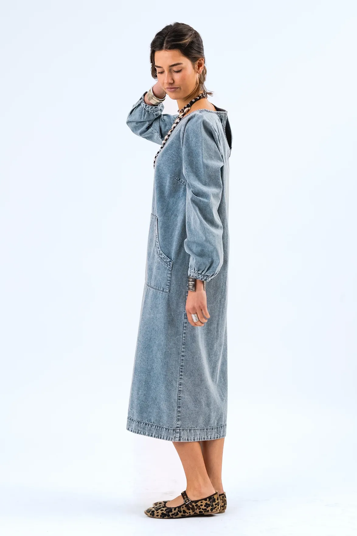Lolly's Laundry Lucas Washed Denim Dress
