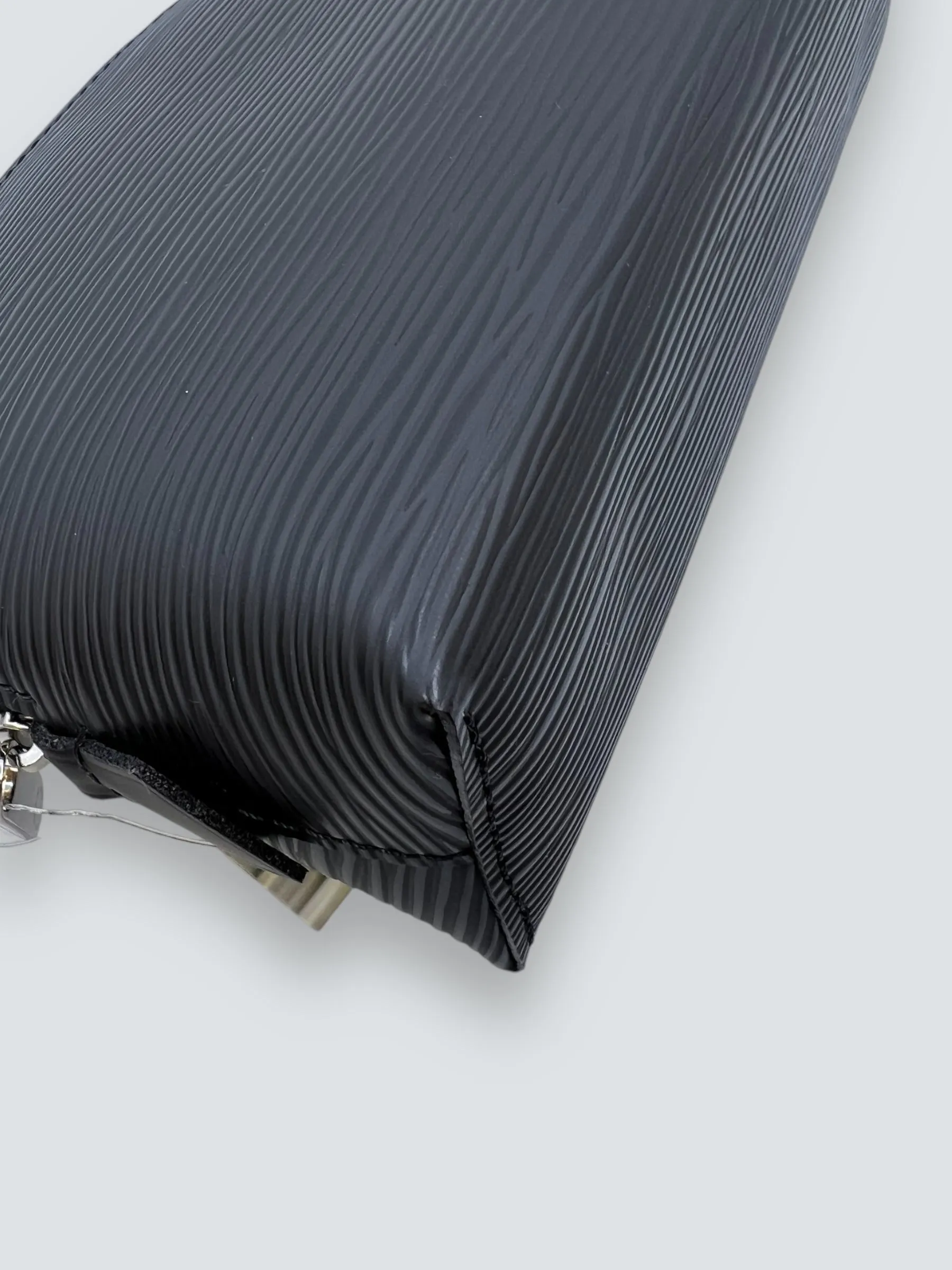 Louis Vuitton Black Epi Leather Makeup Pouch