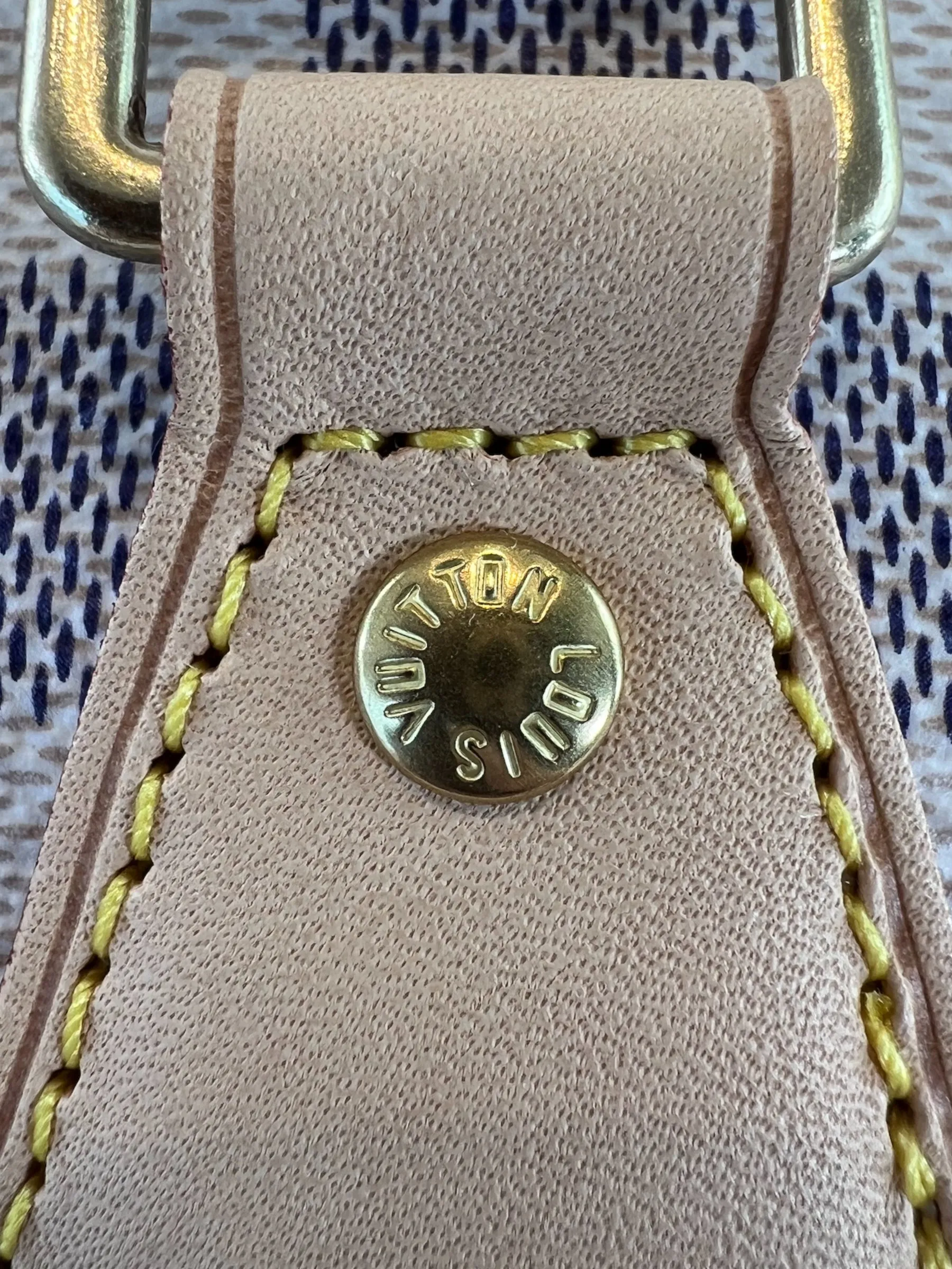 Louis Vuitton Damier Azur Canvas Speedy 25 Bandouliere