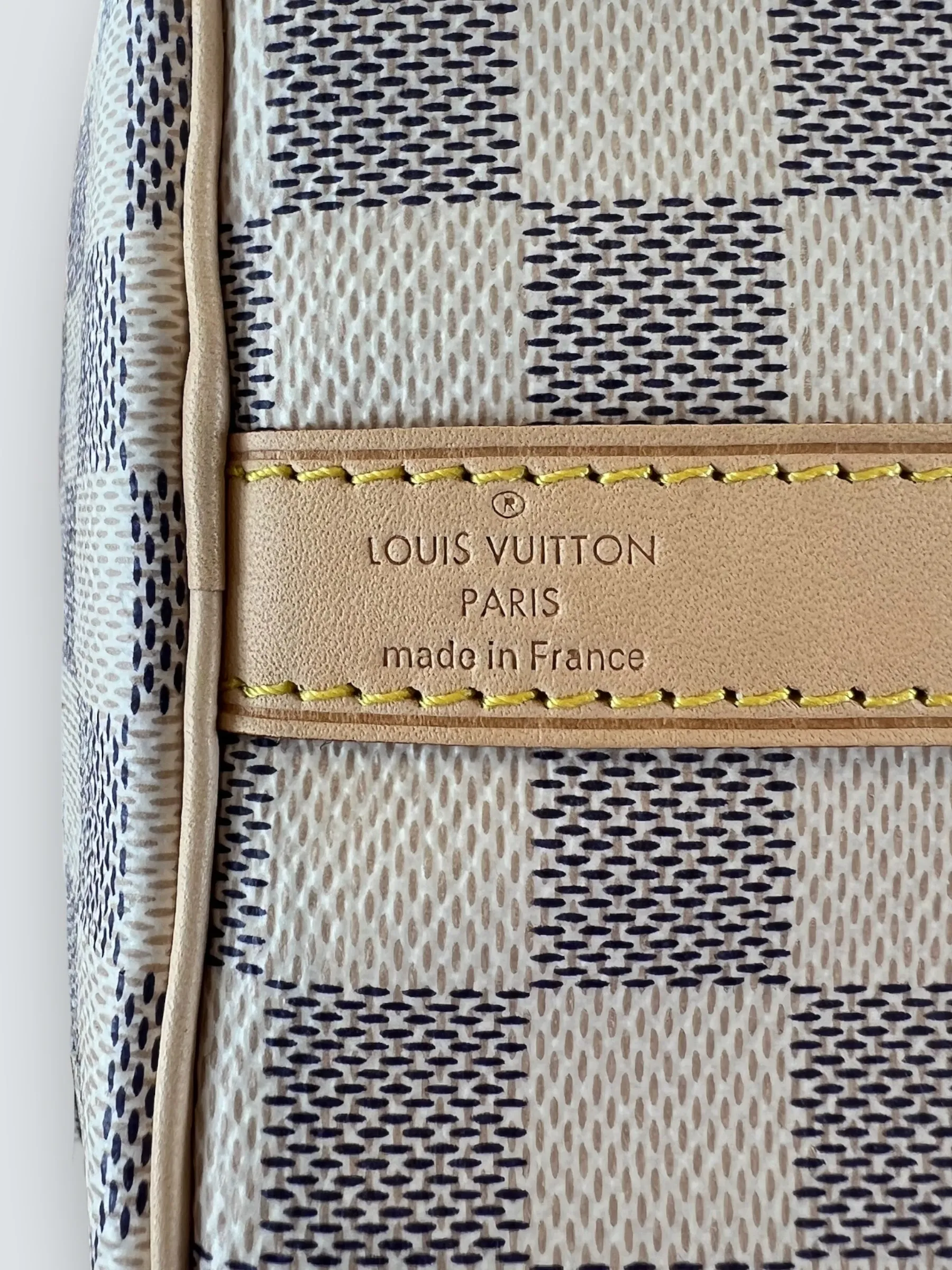 Louis Vuitton Damier Azur Canvas Speedy 25 Bandouliere