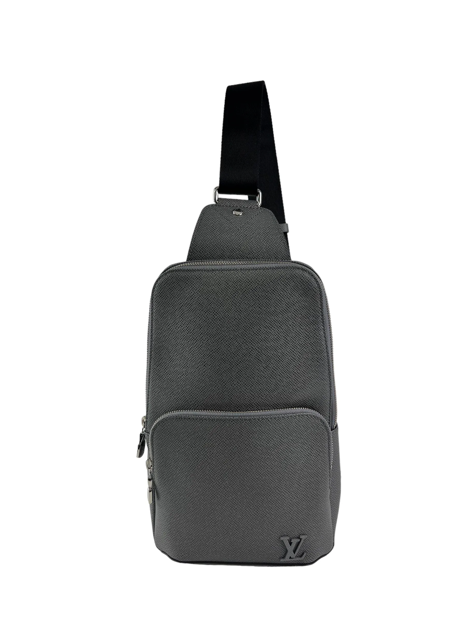 Louis Vuitton Grey Taiga Leather Avenue Sling Backpack