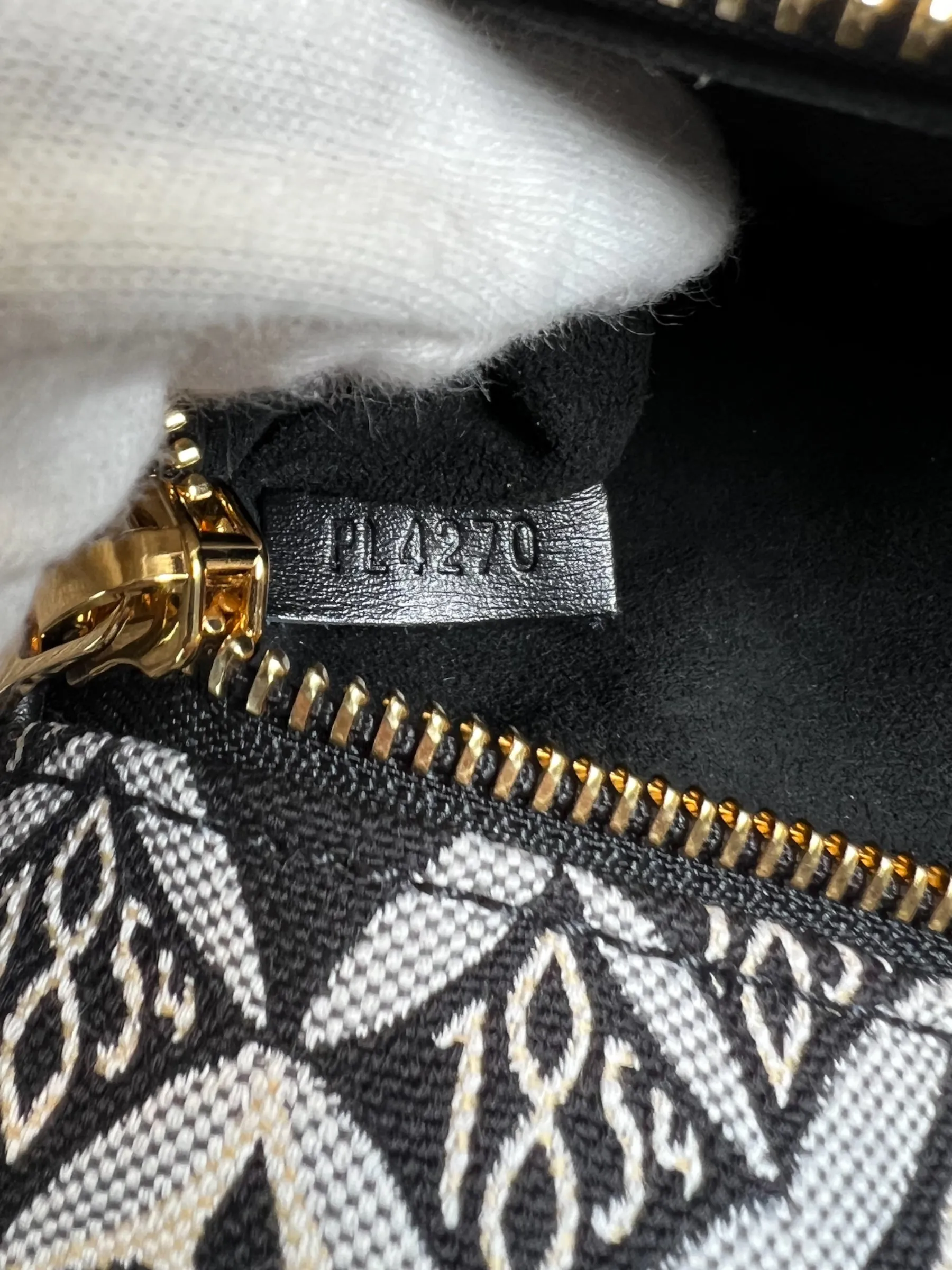 Louis Vuitton Limited Edition Monochrome Canvas 1854 Pochette Metis
