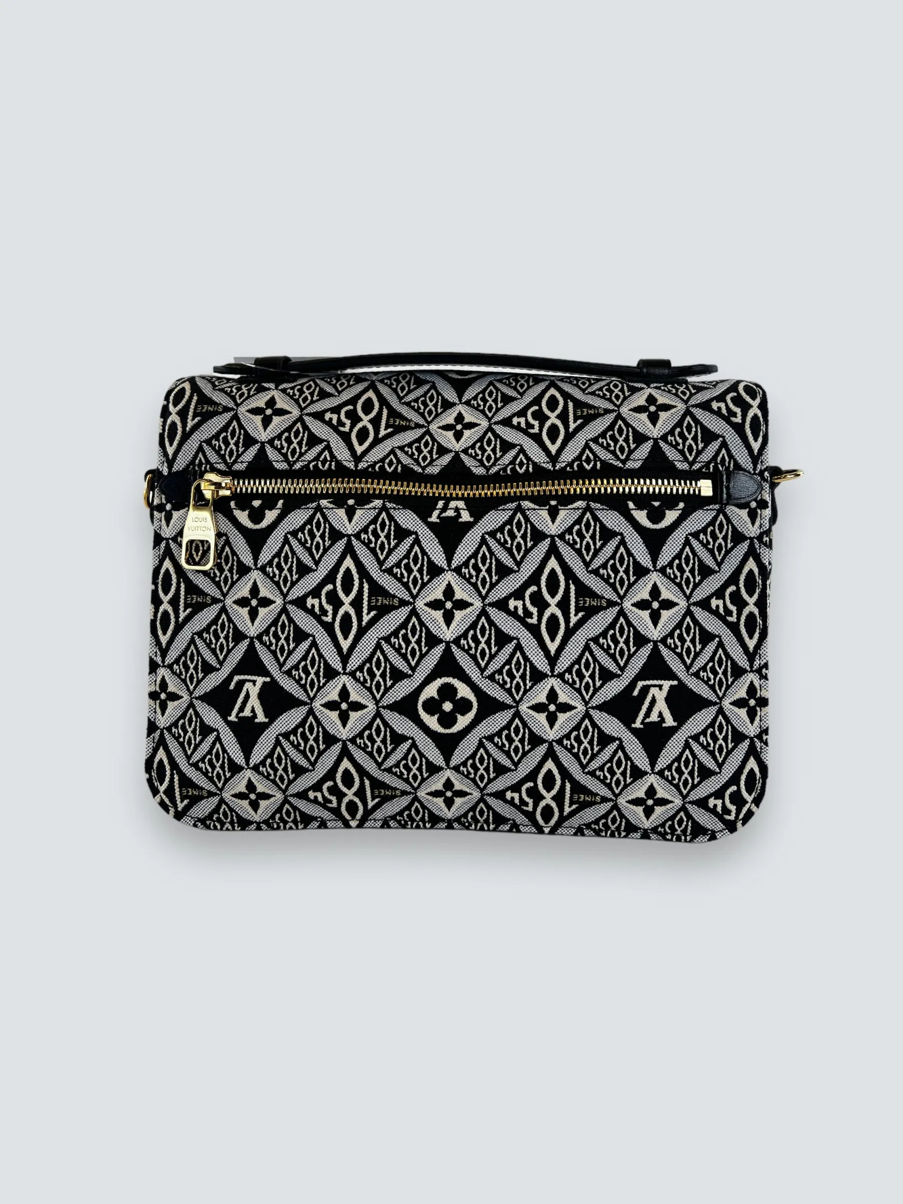 Louis Vuitton Limited Edition Monochrome Canvas 1854 Pochette Metis