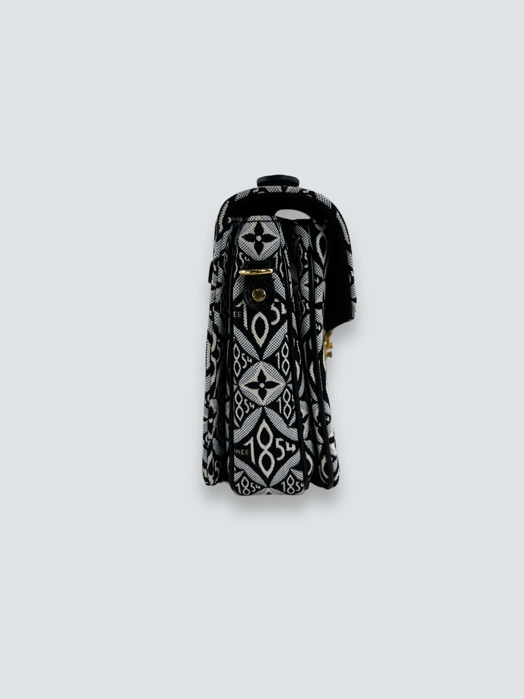 Louis Vuitton Limited Edition Monochrome Canvas 1854 Pochette Metis