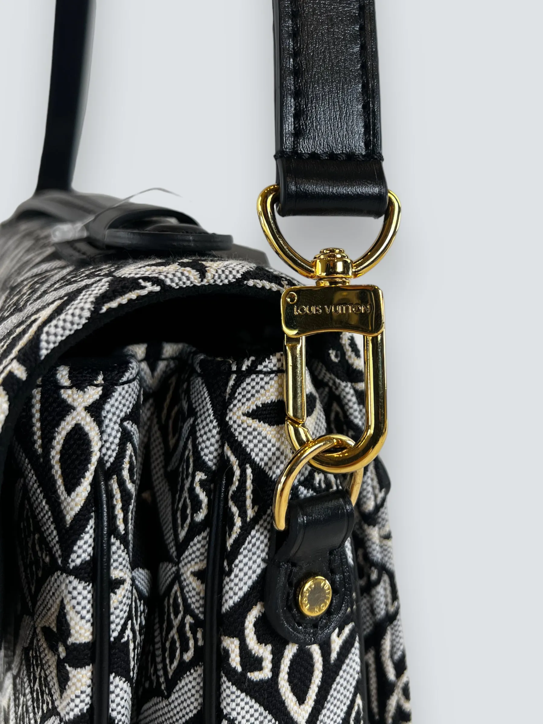 Louis Vuitton Limited Edition Monochrome Canvas 1854 Pochette Metis