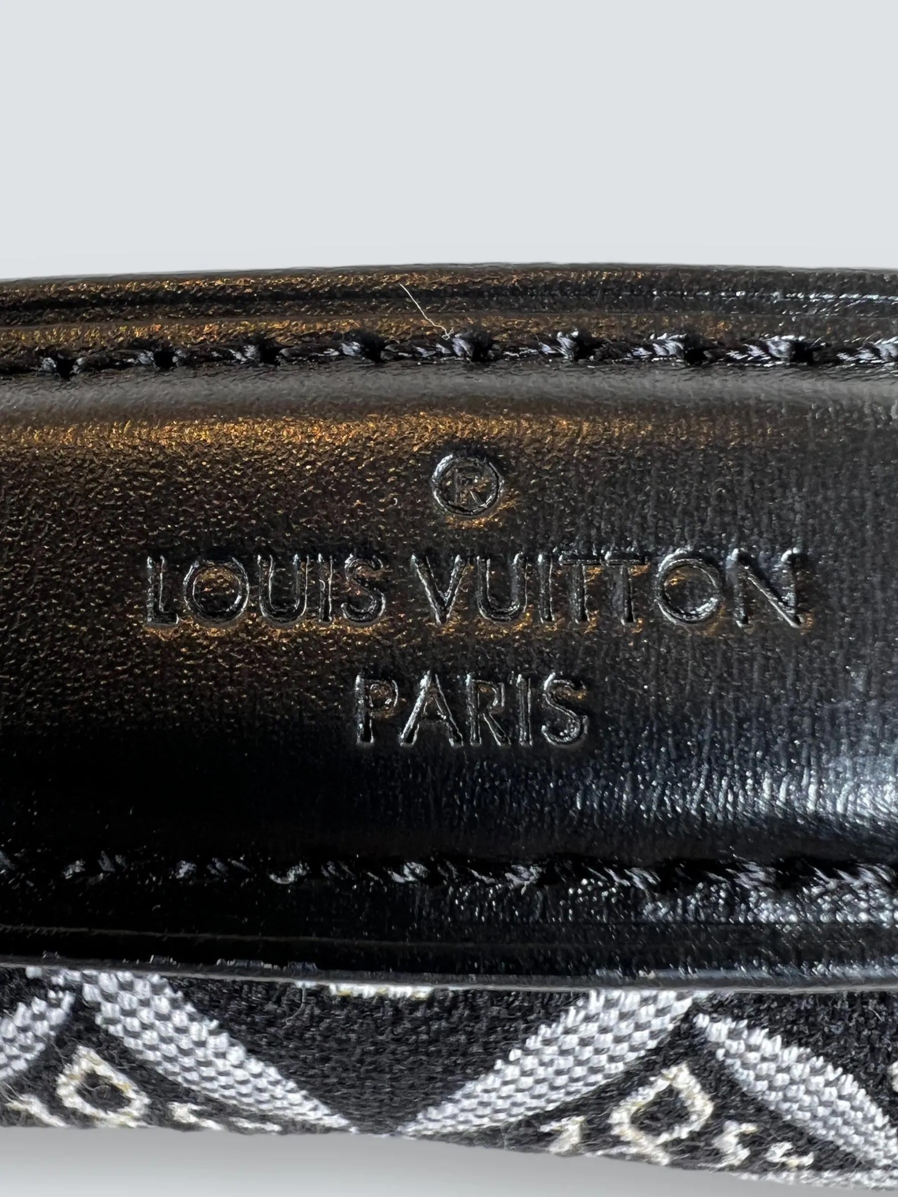 Louis Vuitton Limited Edition Monochrome Canvas 1854 Pochette Metis