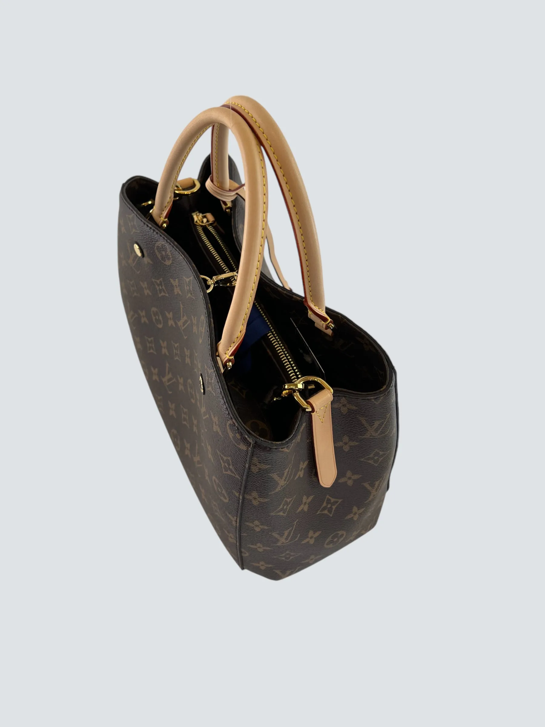 Louis Vuitton Monogram Canvas & Leather Montaigne Tote