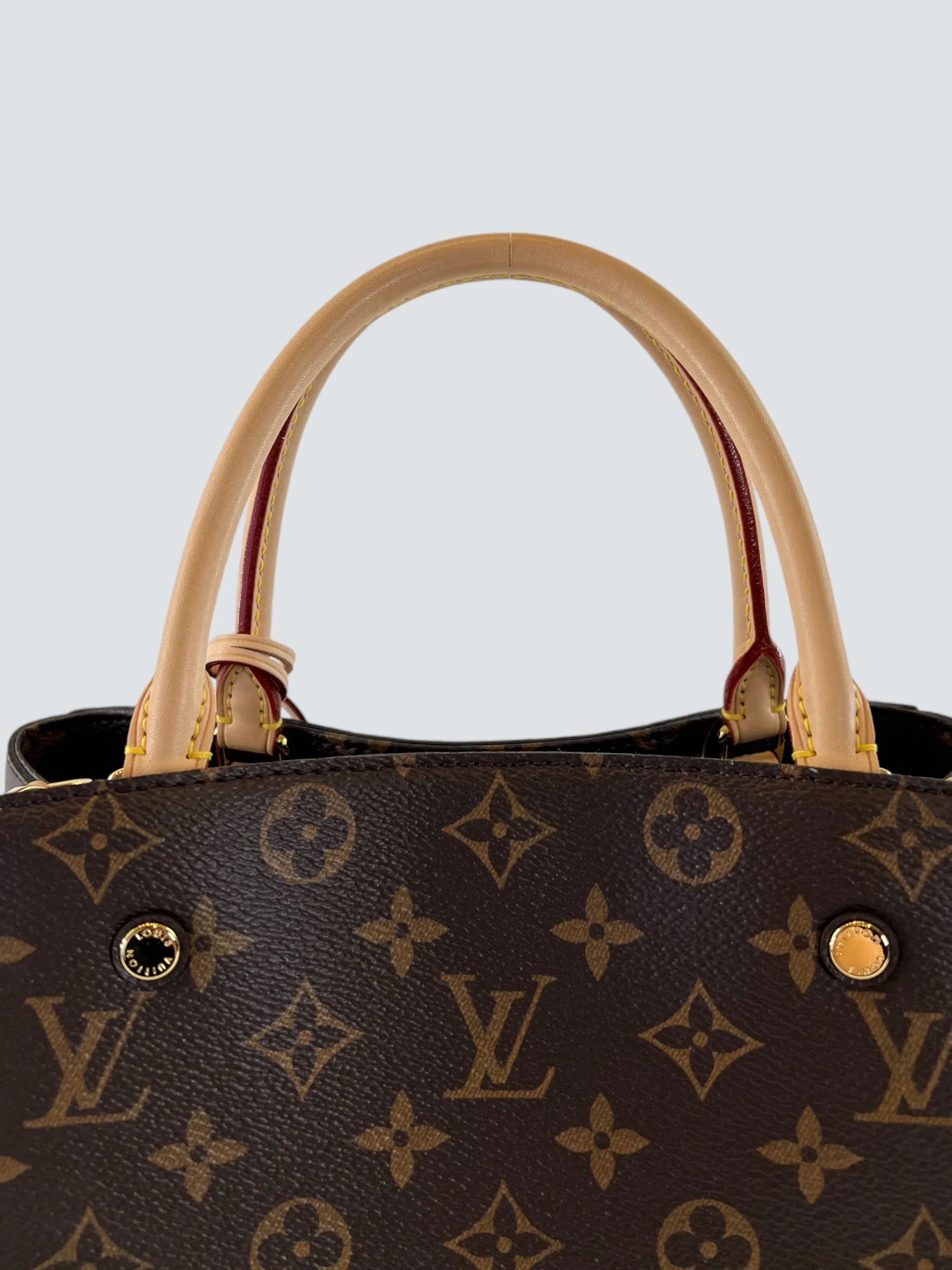 Louis Vuitton Monogram Canvas & Leather Montaigne Tote