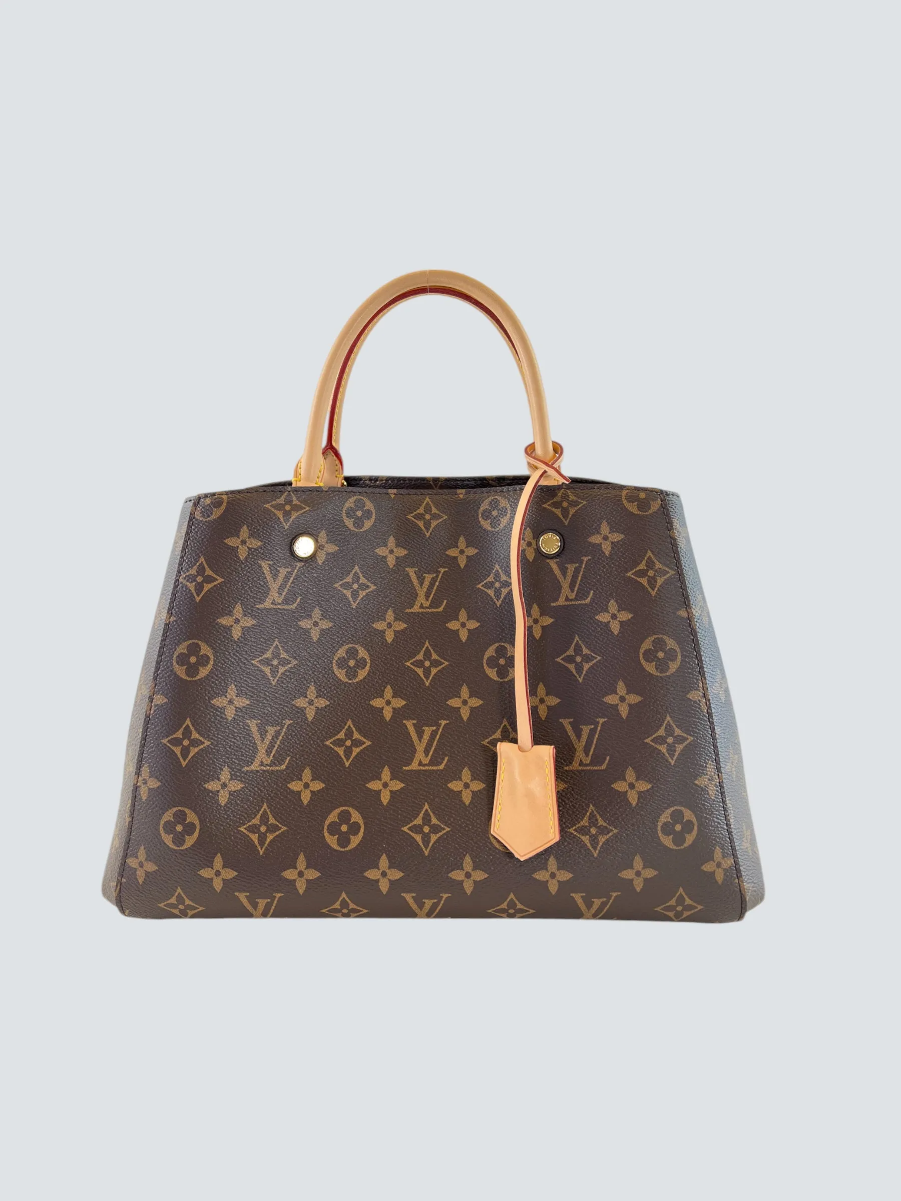 Louis Vuitton Monogram Canvas & Leather Montaigne Tote
