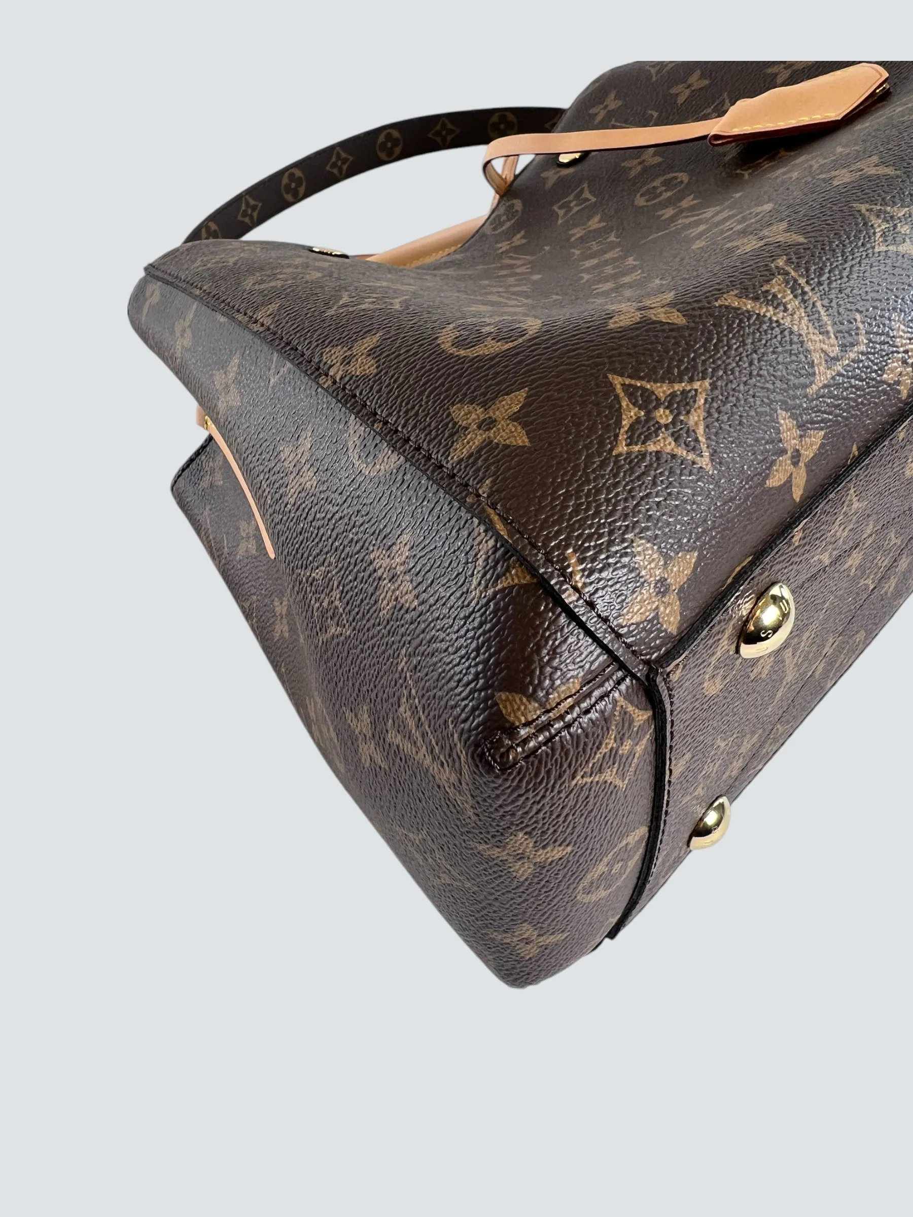 Louis Vuitton Monogram Canvas & Leather Montaigne Tote