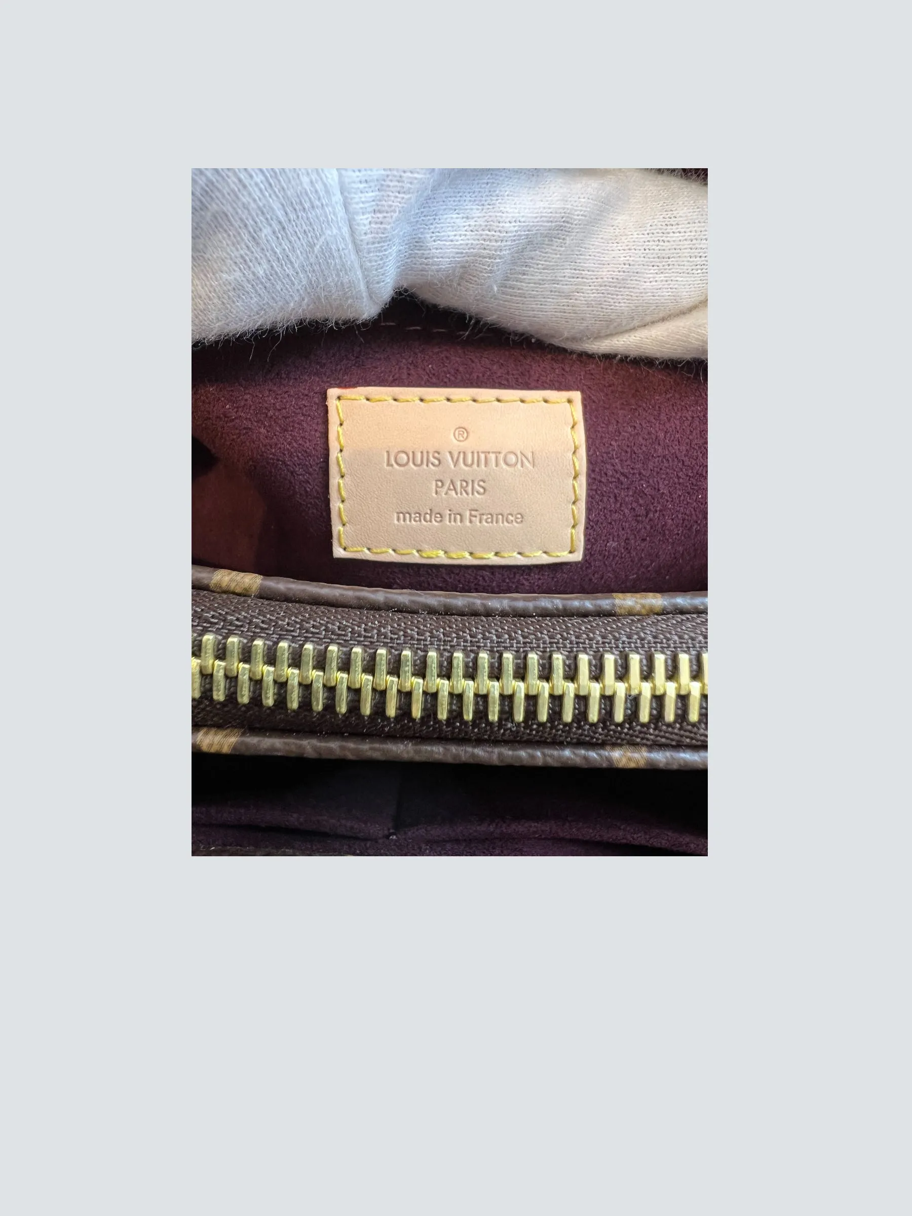 Louis Vuitton Monogram Canvas & Leather Montaigne Tote
