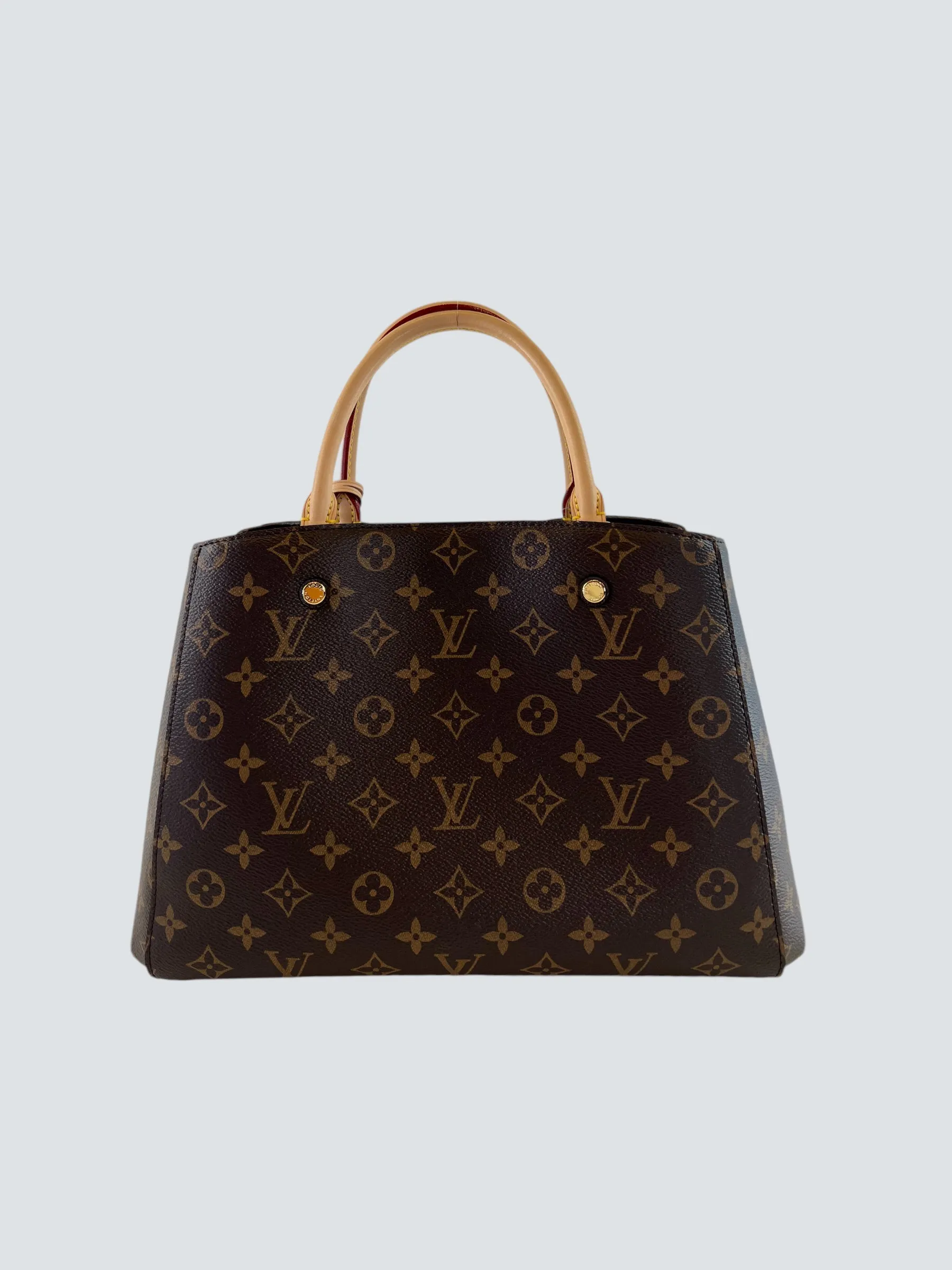 Louis Vuitton Monogram Canvas & Leather Montaigne Tote