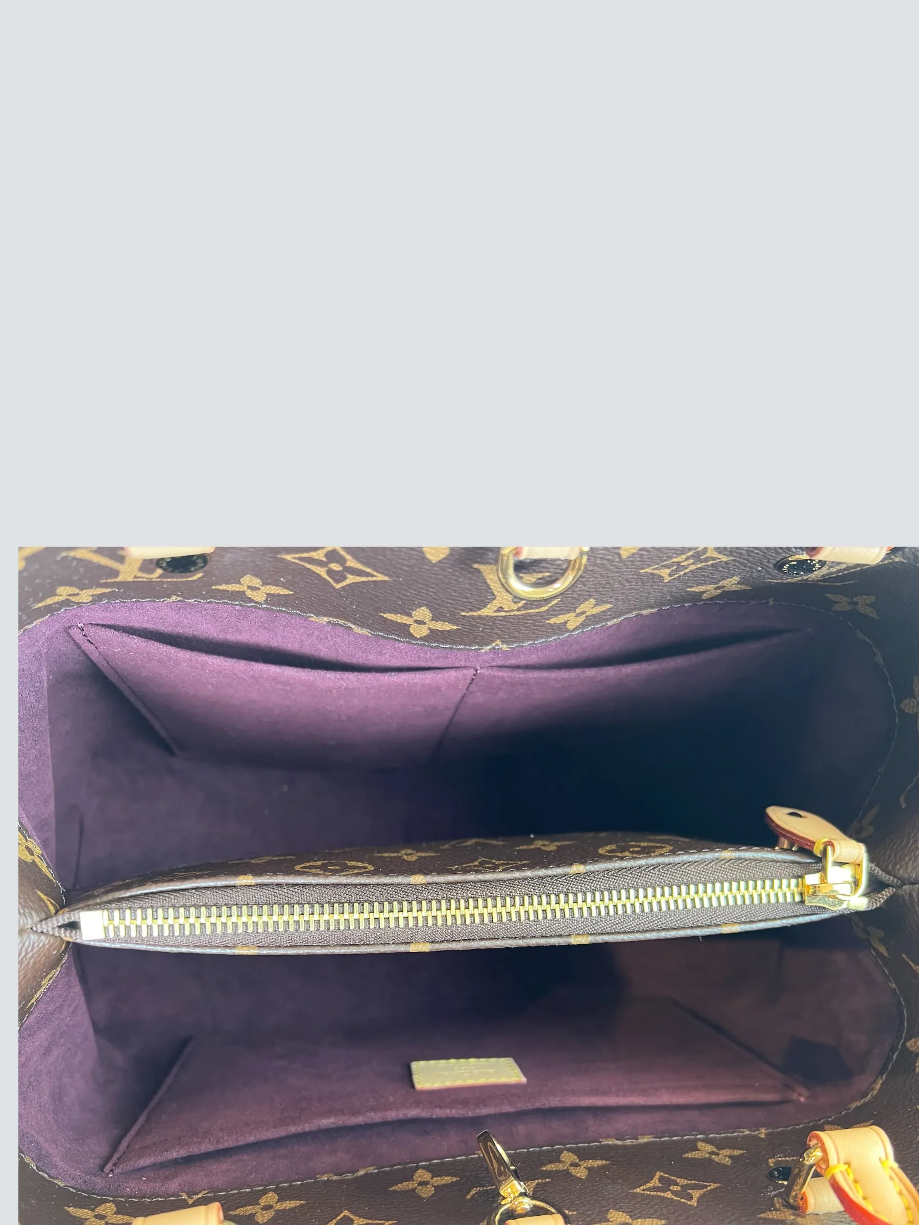 Louis Vuitton Monogram Canvas & Leather Montaigne Tote