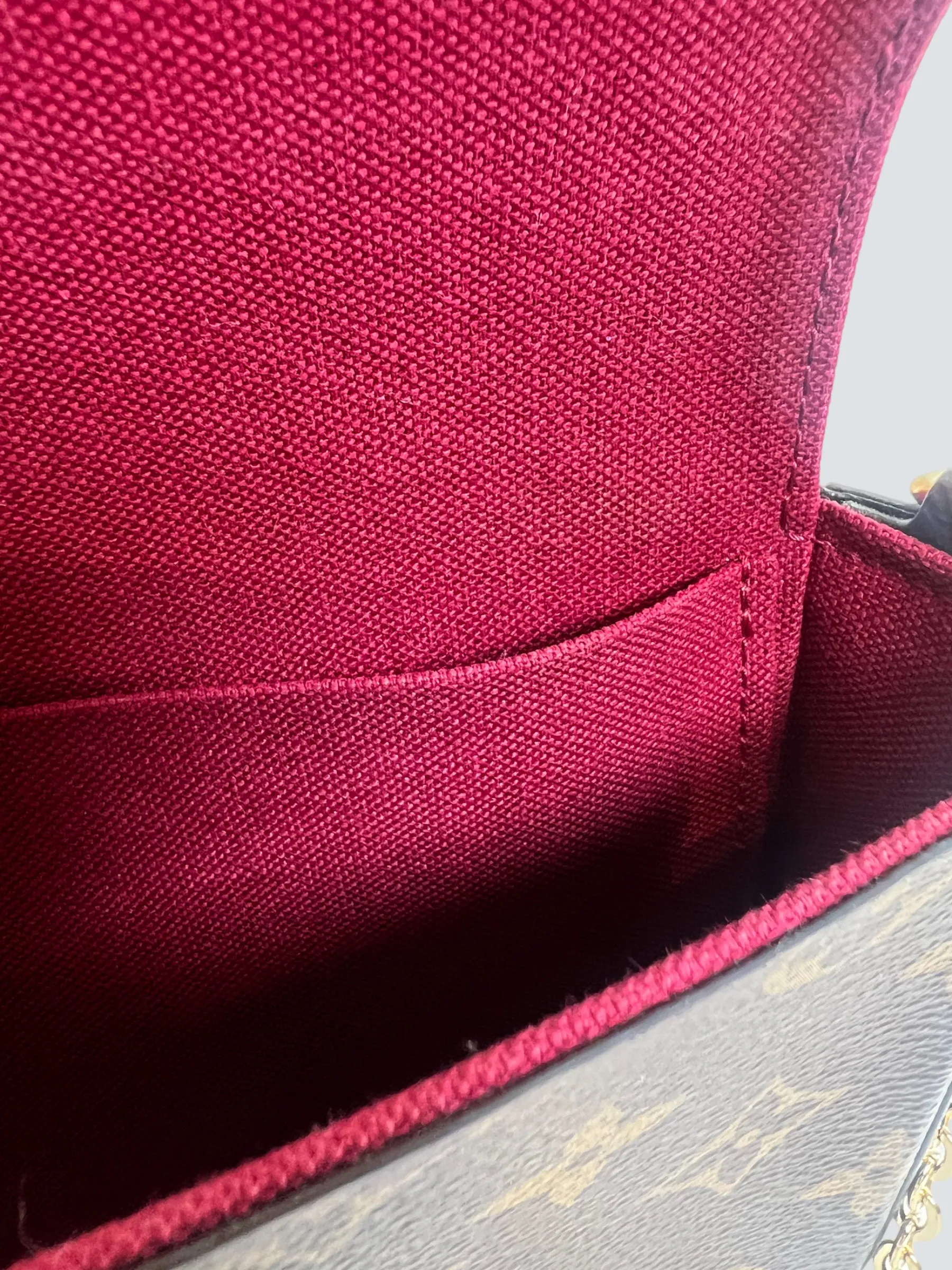 Louis Vuitton Monogram Canvas Felicie Crossbody
