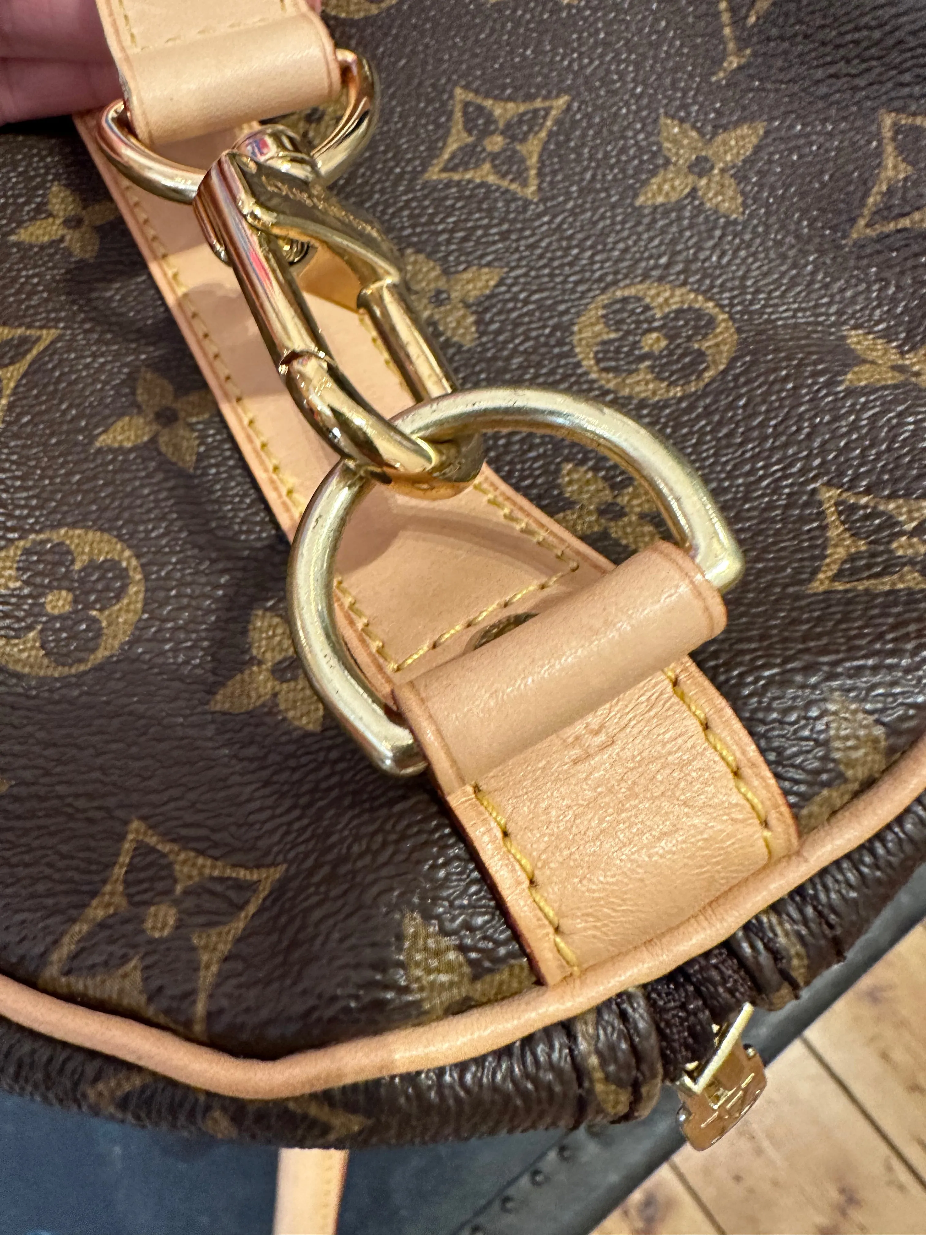 Louis Vuitton Monogram Canvas Keepall Bandouliere 55