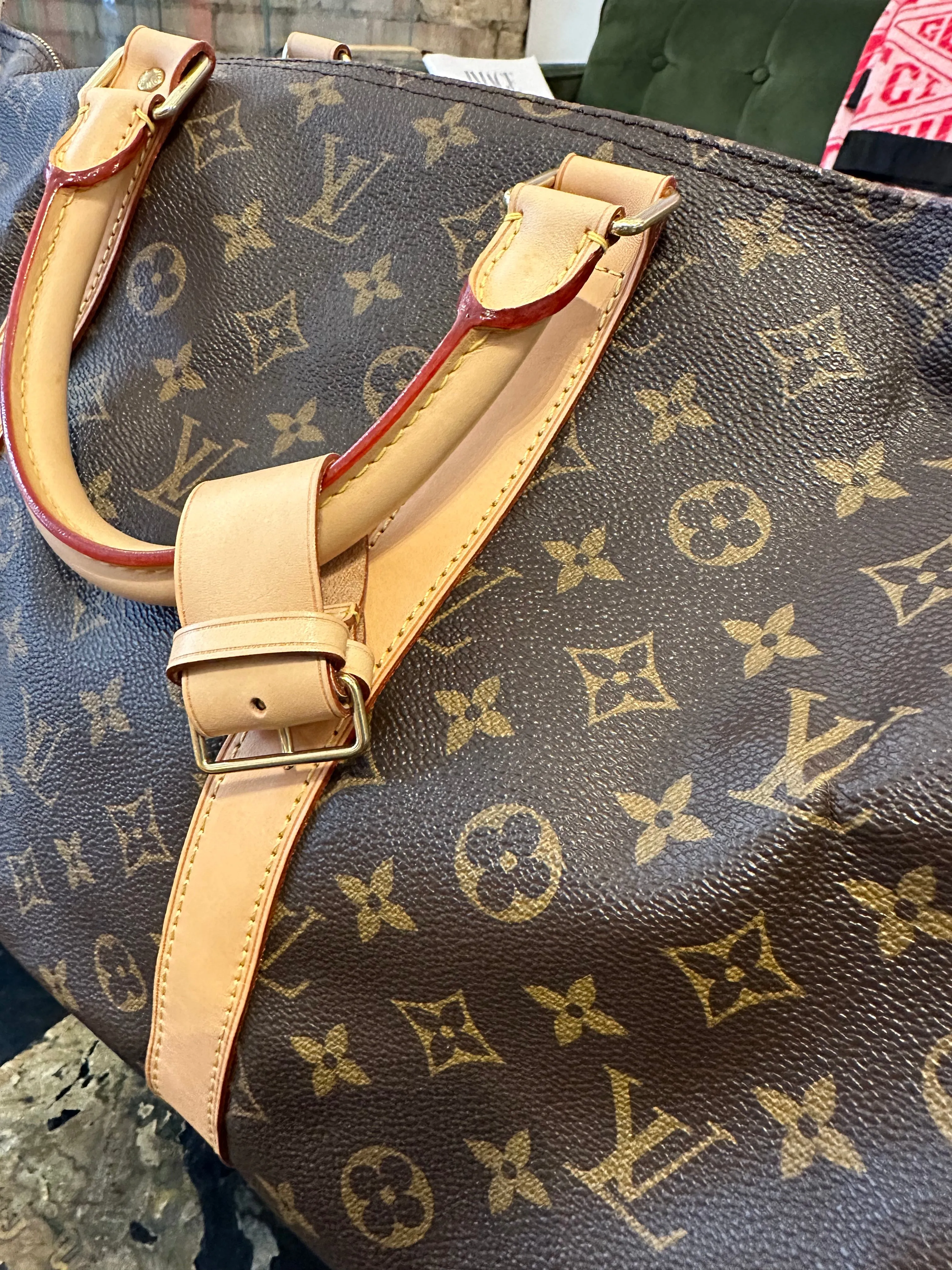 Louis Vuitton Monogram Canvas Keepall Bandouliere 55