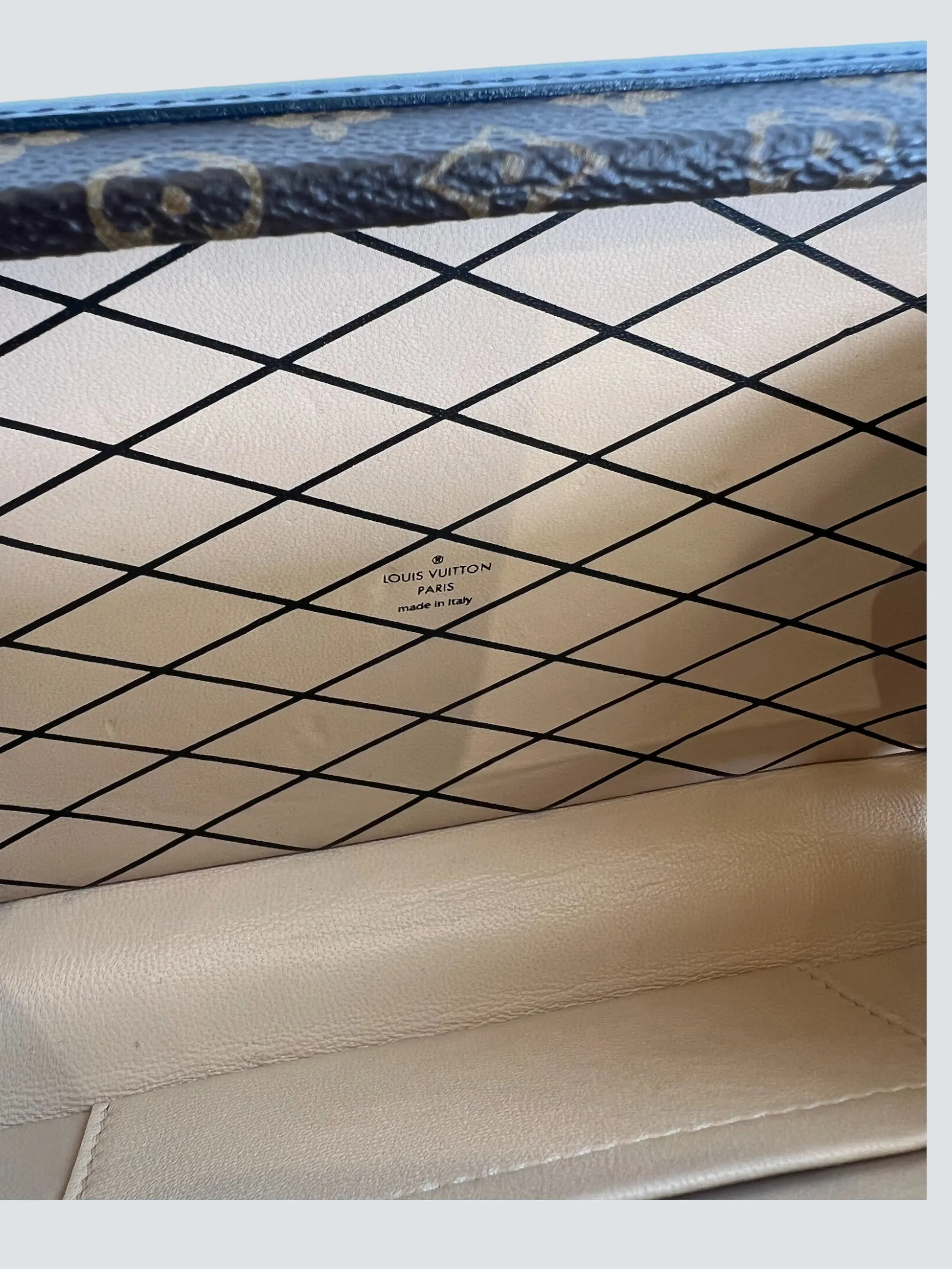 Louis Vuitton Monogram Canvas Monogram Sac Petite Malle