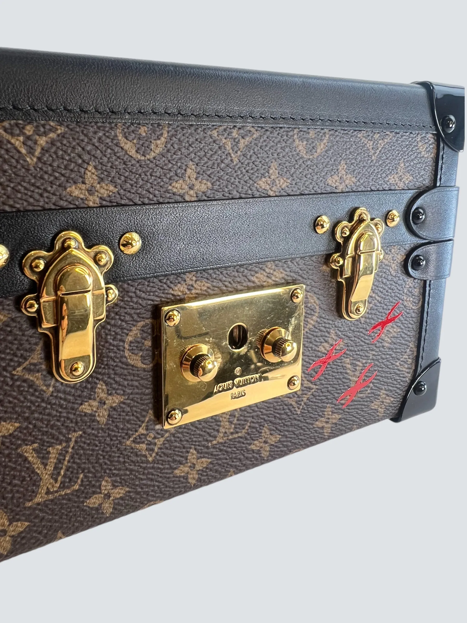Louis Vuitton Monogram Canvas Monogram Sac Petite Malle
