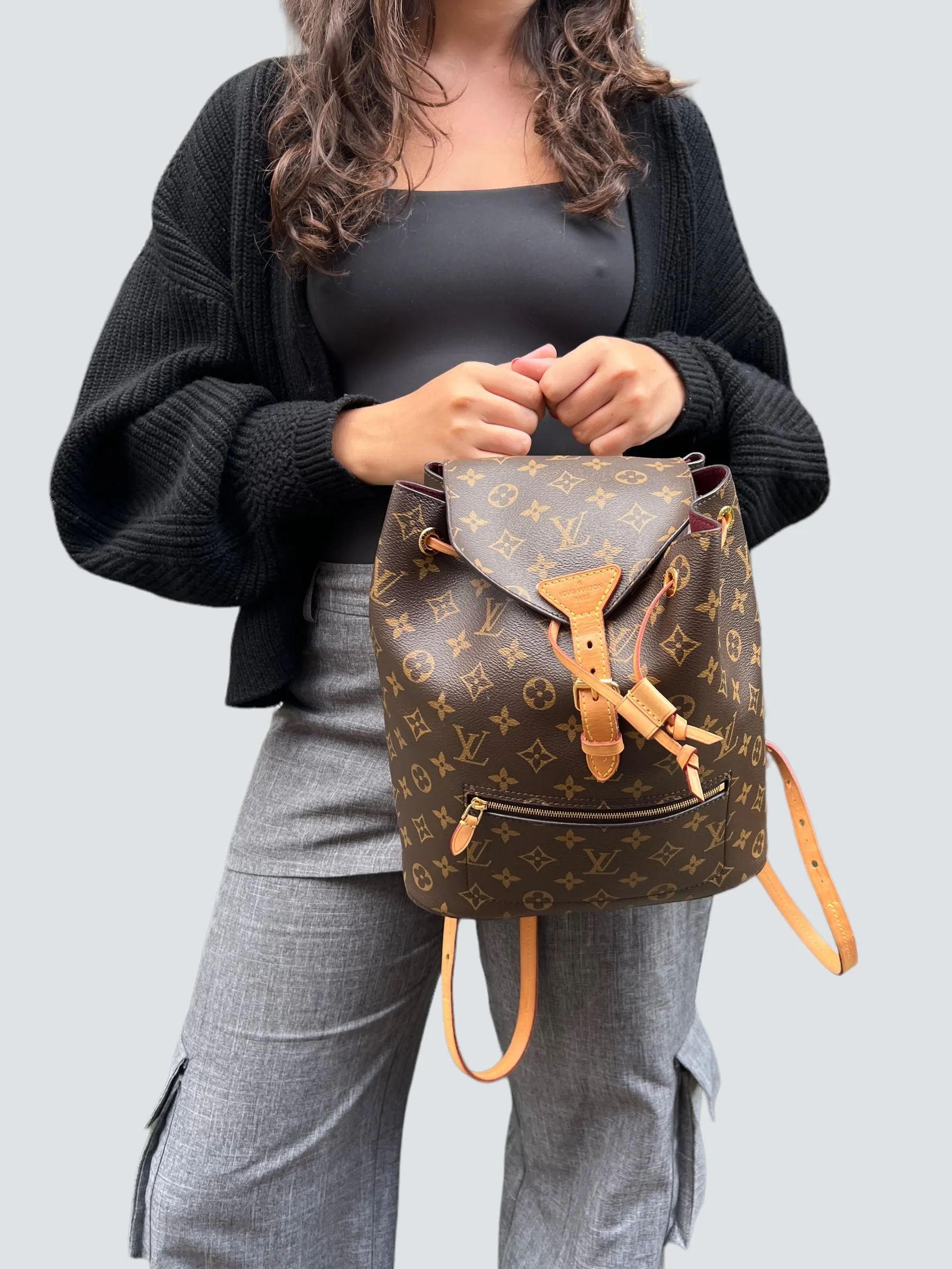 Louis Vuitton Monogram Canvas Montsouris Backpack