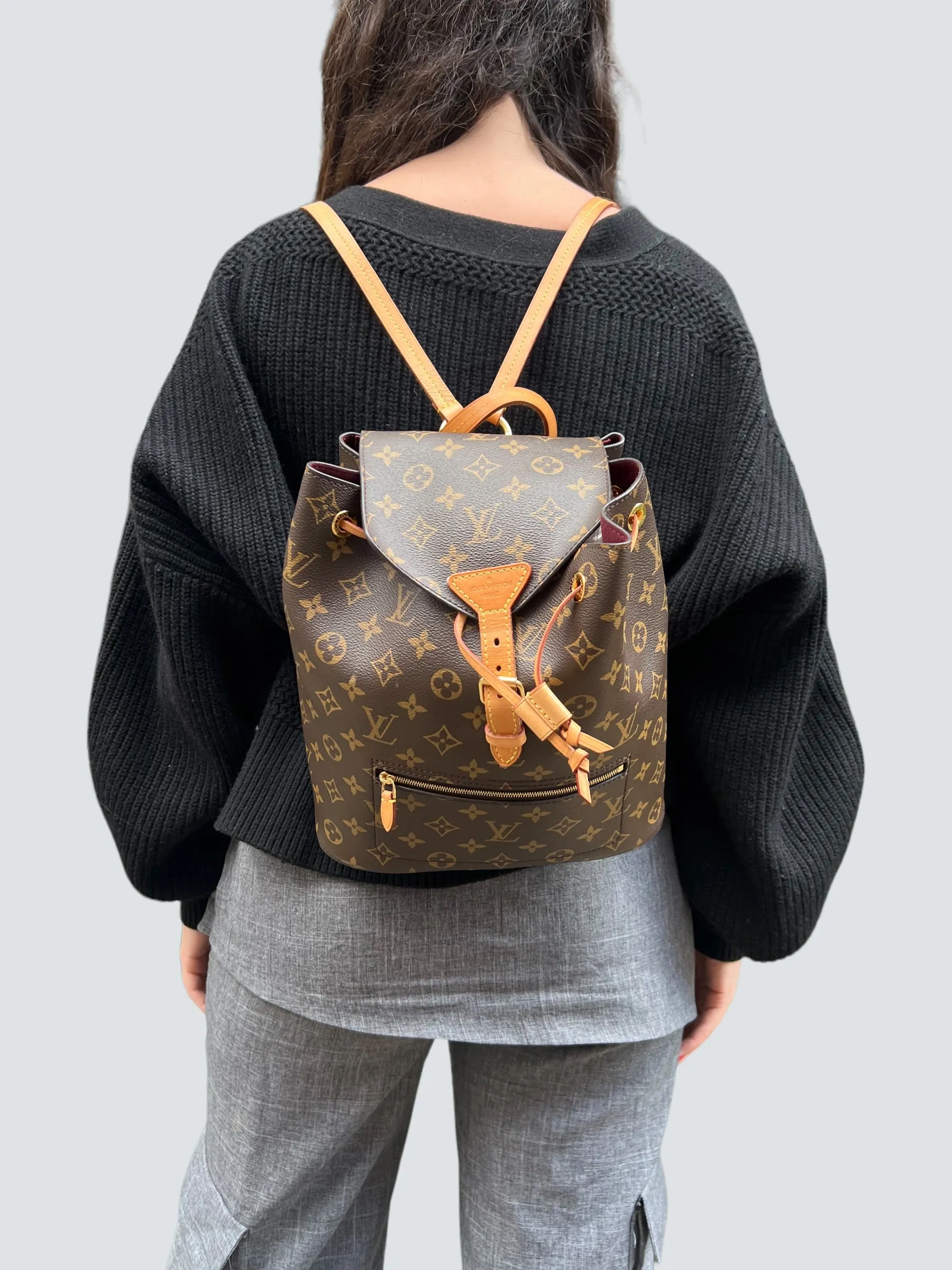 Louis Vuitton Monogram Canvas Montsouris Backpack