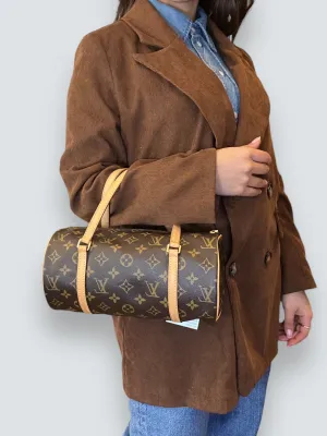 Louis Vuitton Monogram Canvas Papillon Barrell Tote