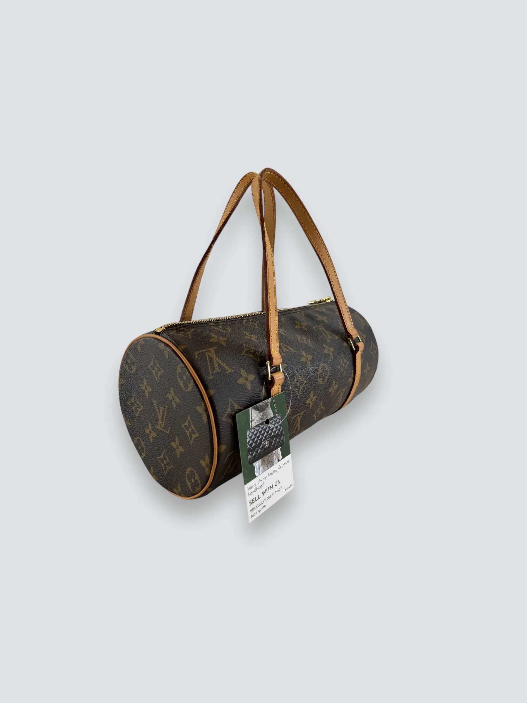 Louis Vuitton Monogram Canvas Papillon Barrell Tote