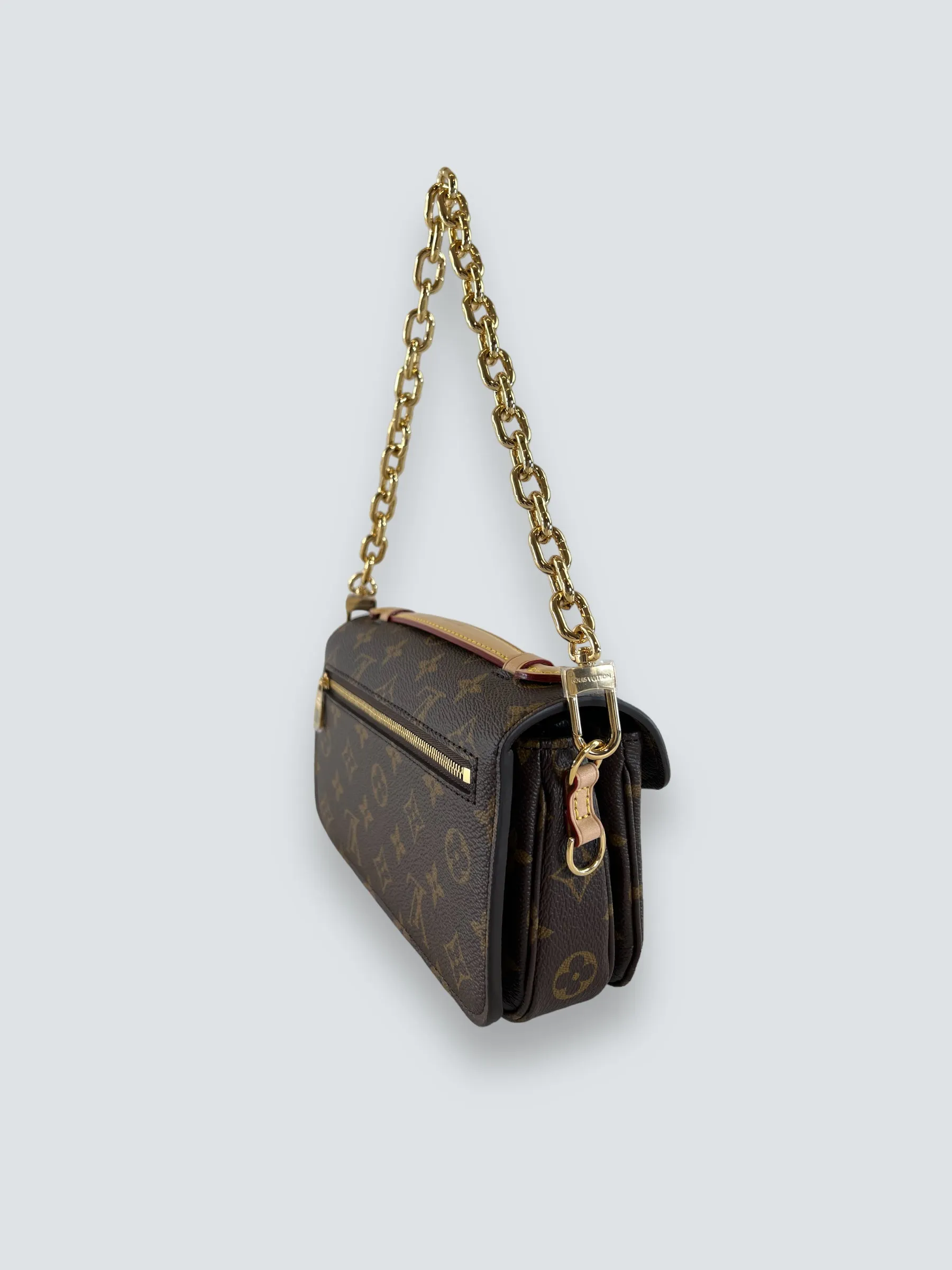 Louis Vuitton Monogram Canvas Pochette Métis East West