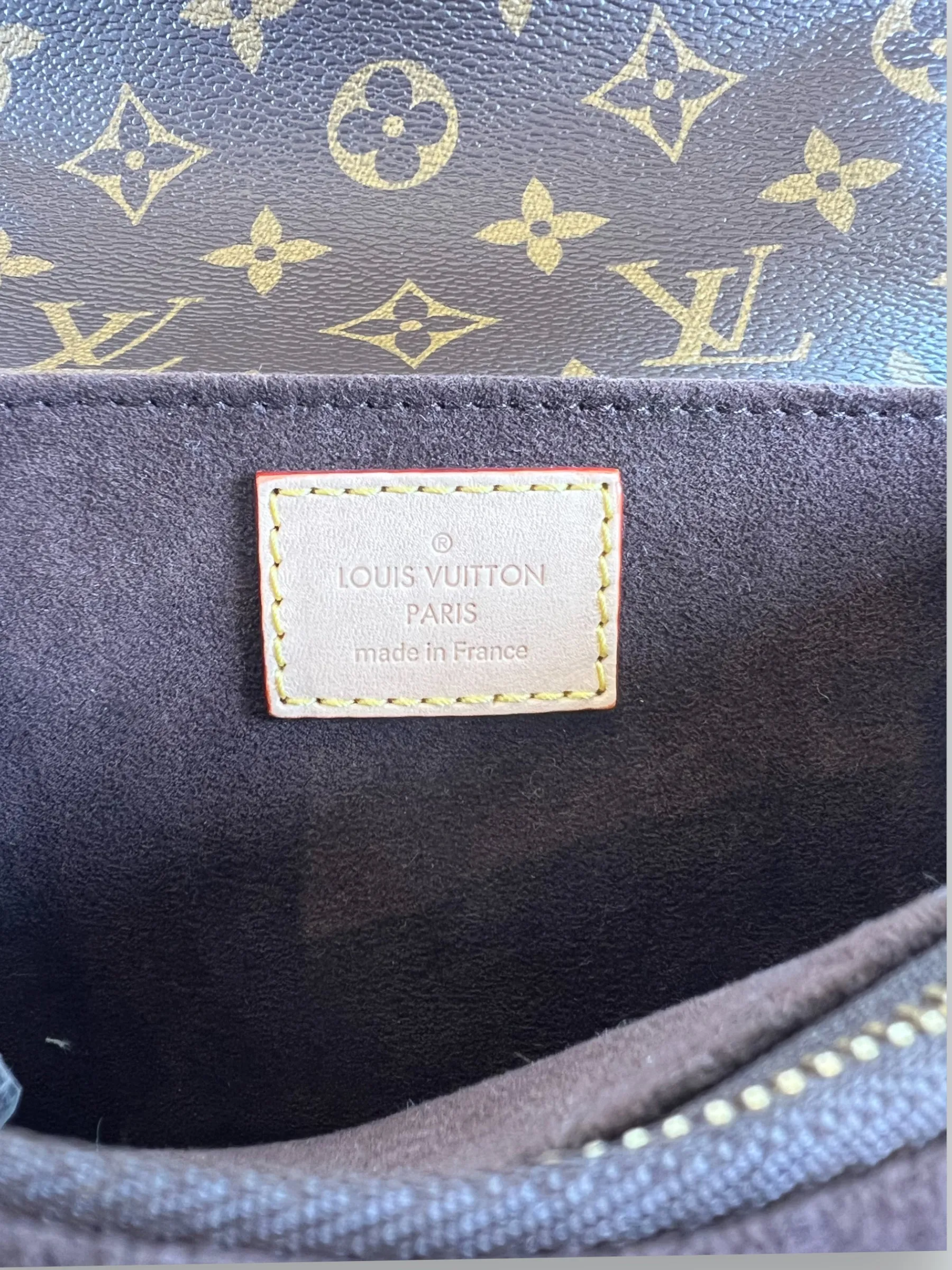 Louis Vuitton Monogram Canvas Pochette Métis East West