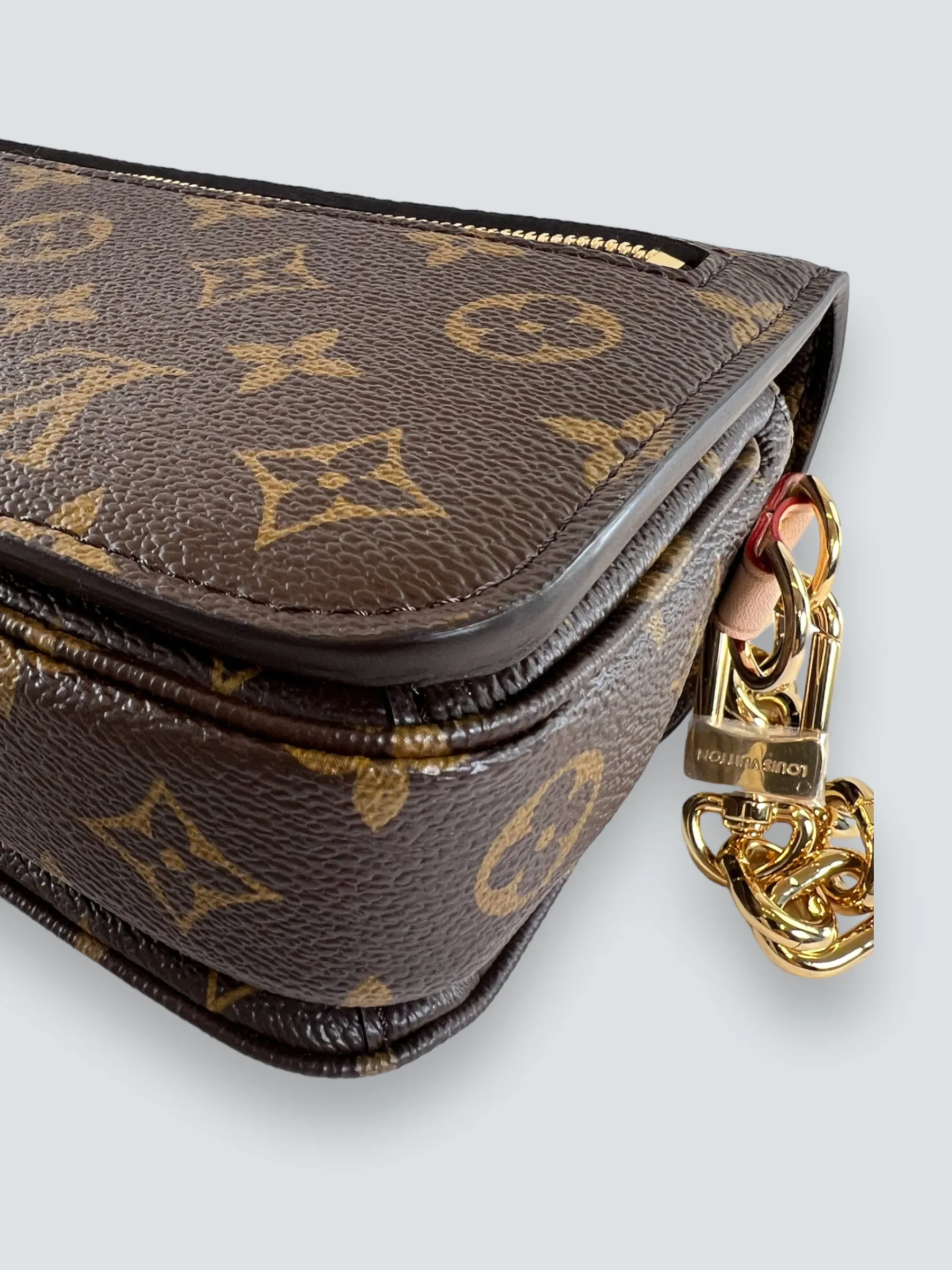 Louis Vuitton Monogram Canvas Pochette Métis East West