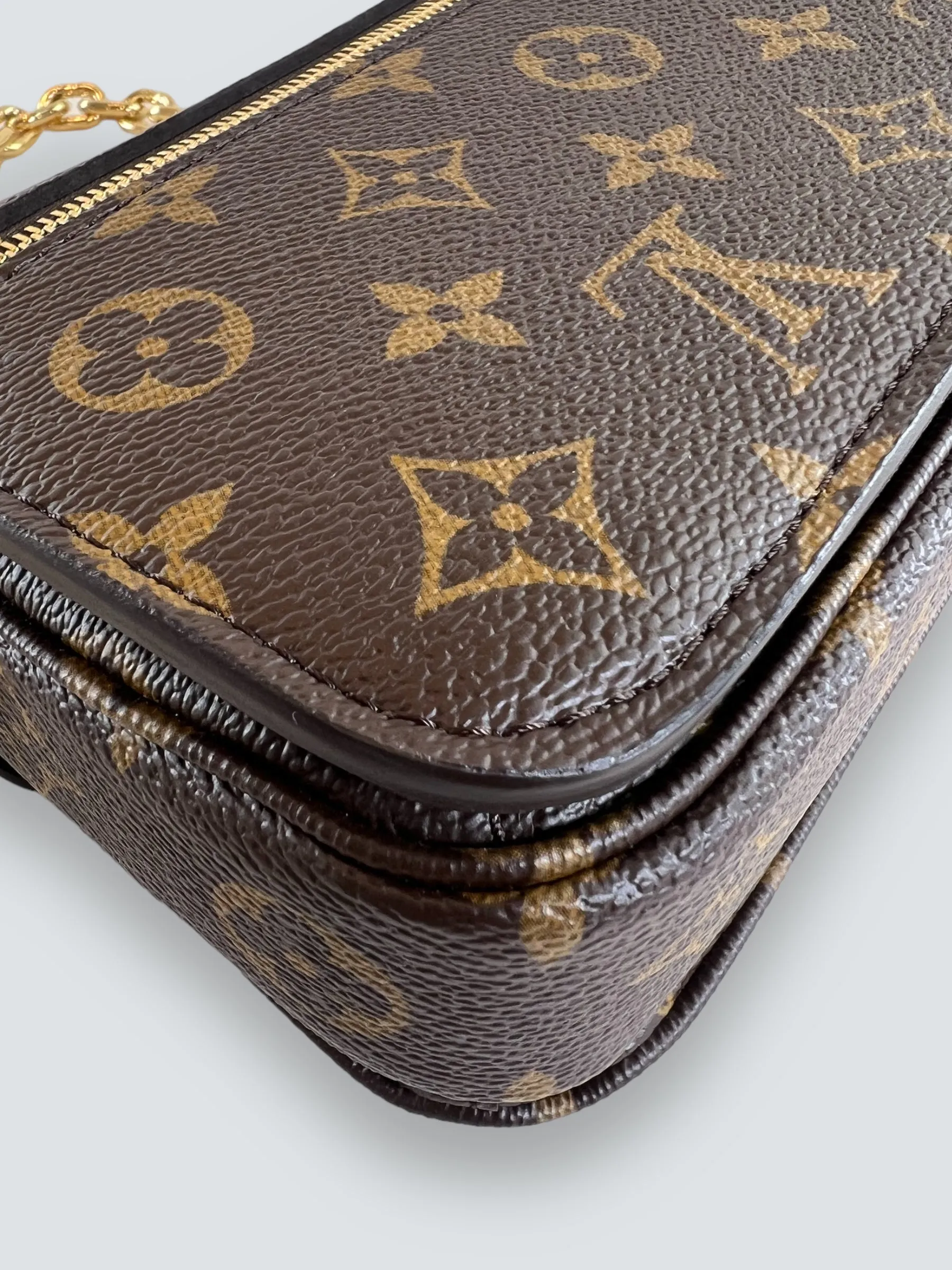 Louis Vuitton Monogram Canvas Pochette Métis East West