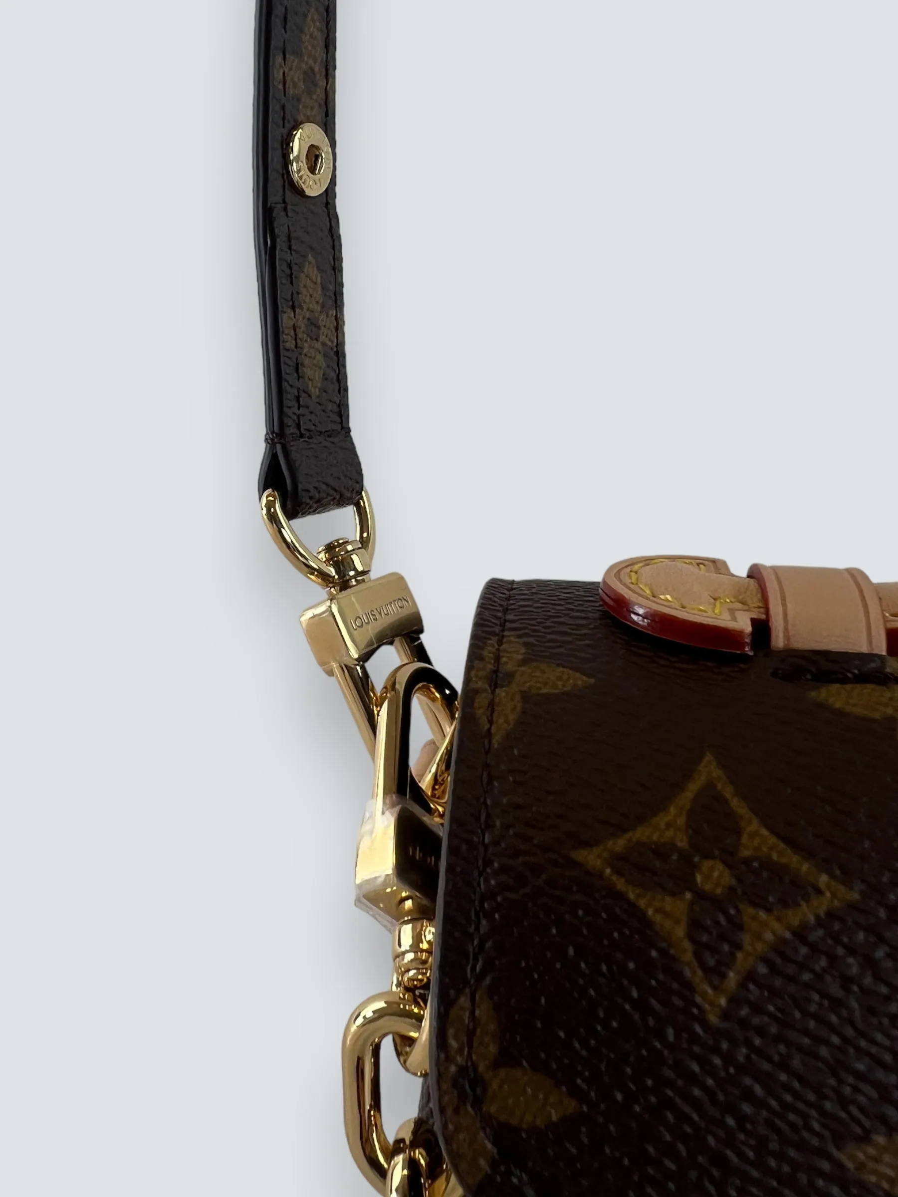 Louis Vuitton Monogram Canvas Pochette Métis East West