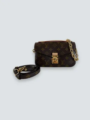 Louis Vuitton Monogram Canvas Pochette Métis East West