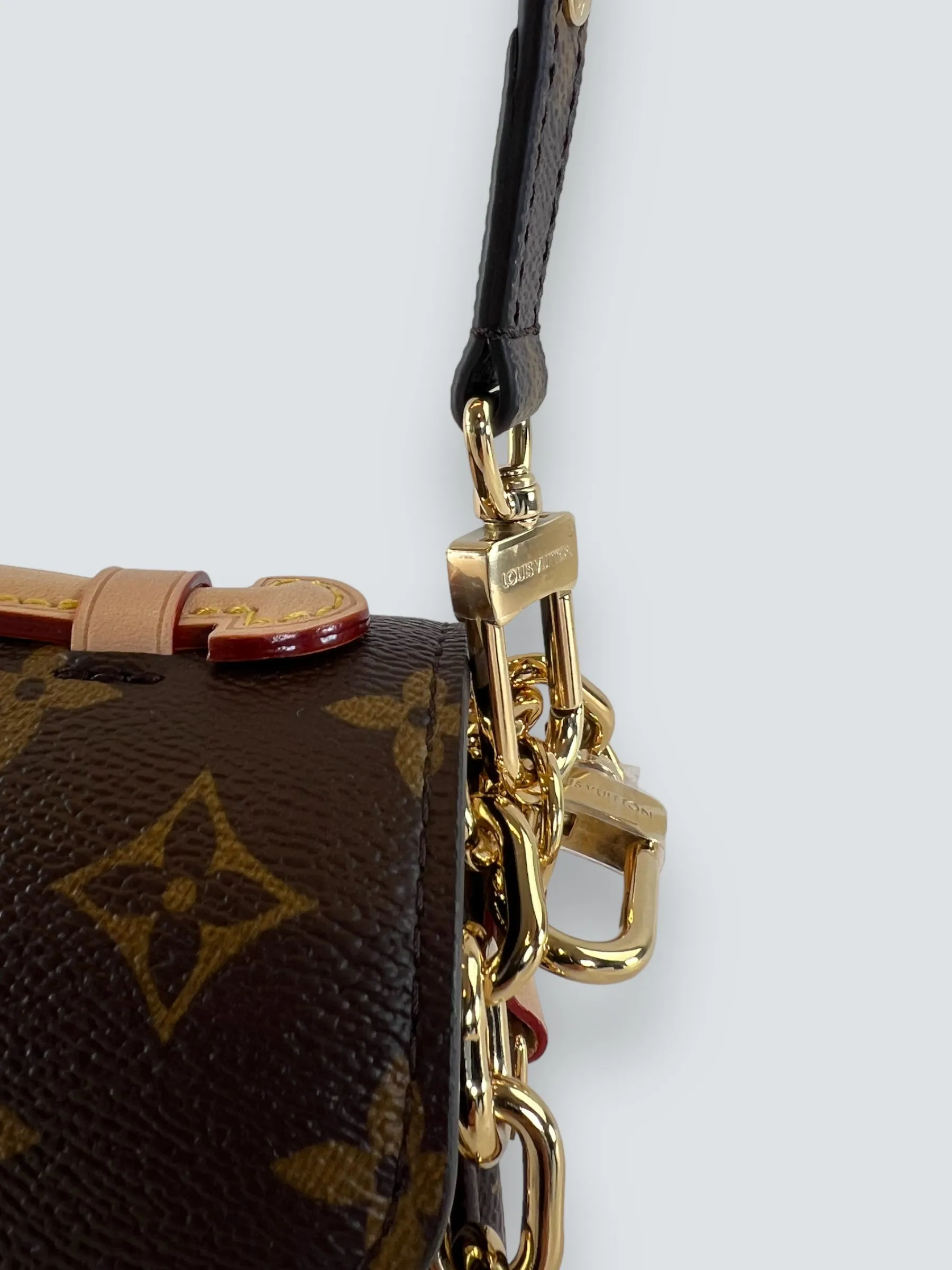 Louis Vuitton Monogram Canvas Pochette Métis East West