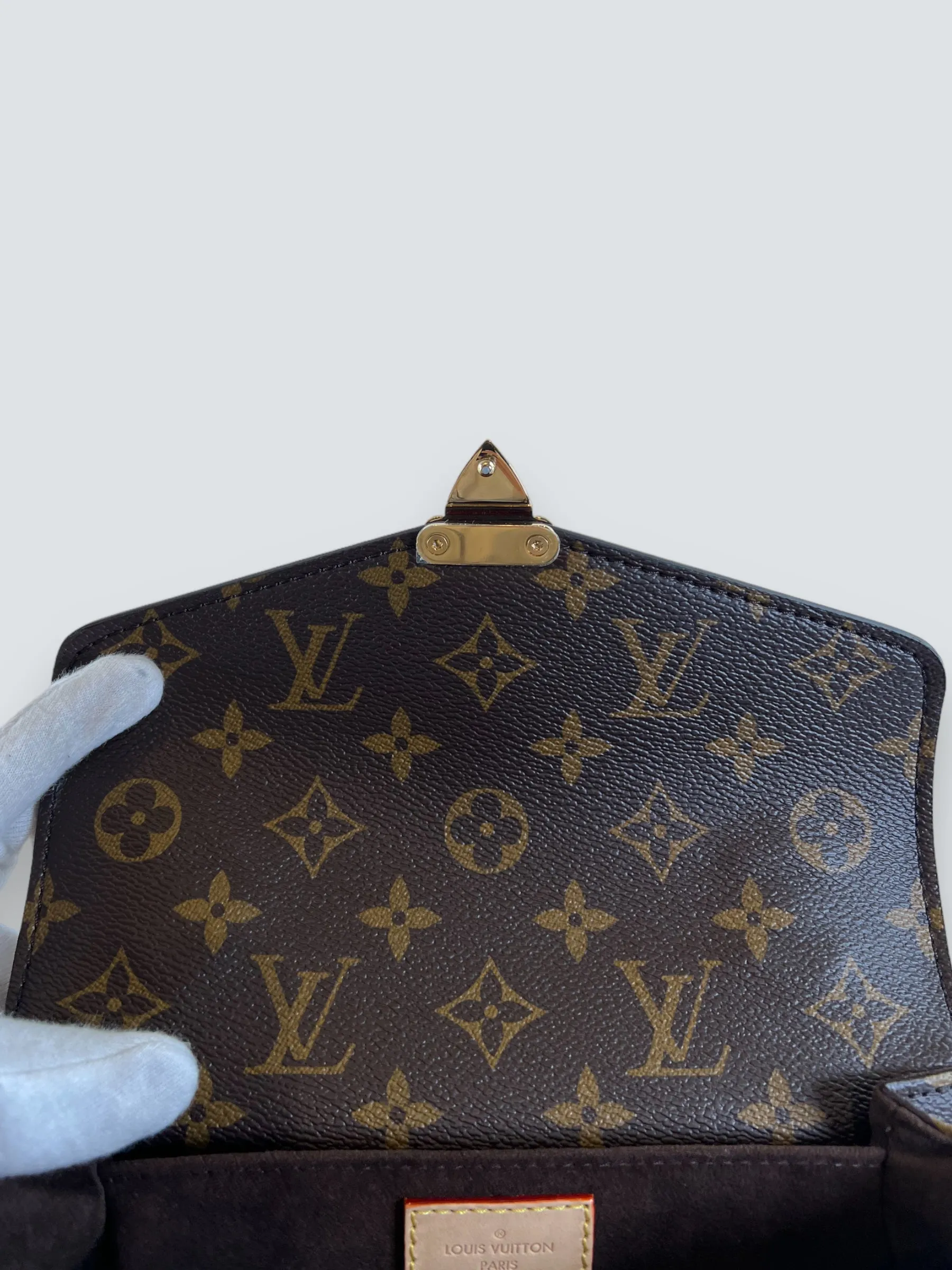 Louis Vuitton Monogram Canvas Pochette Métis East West