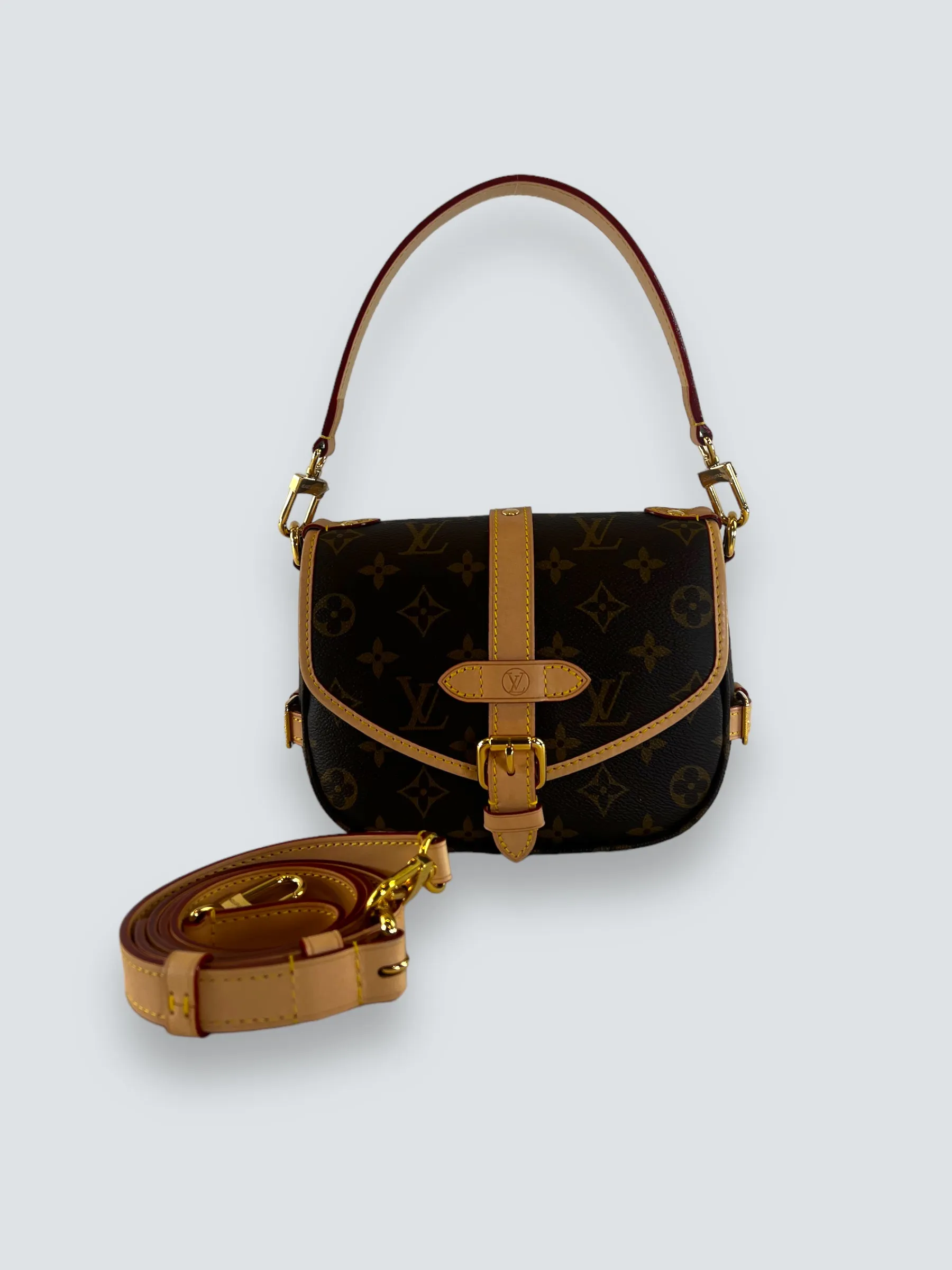 Louis Vuitton Monogram Canvas Saumur BB Crossbody