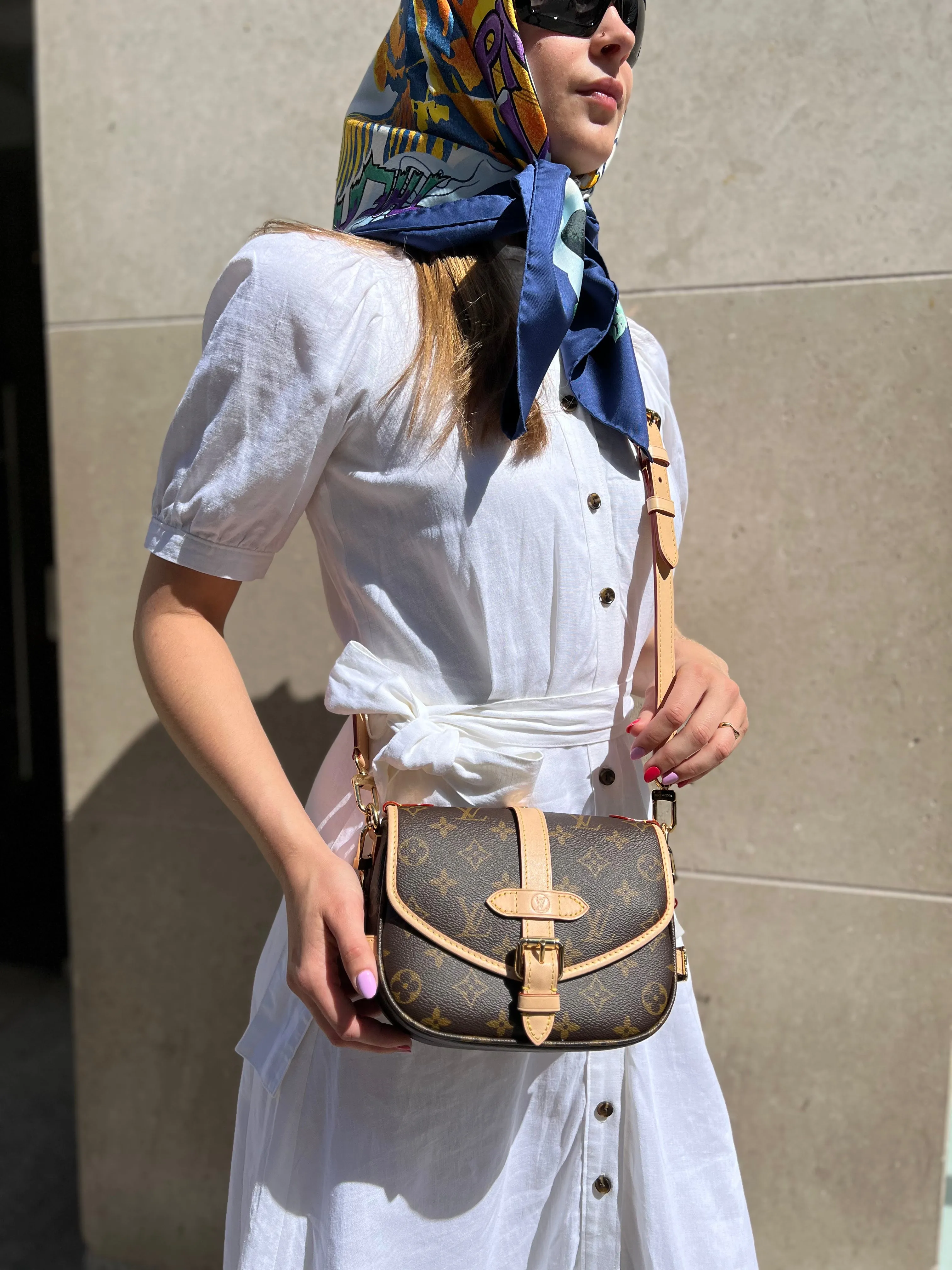Louis Vuitton Monogram Canvas Saumur BB Crossbody