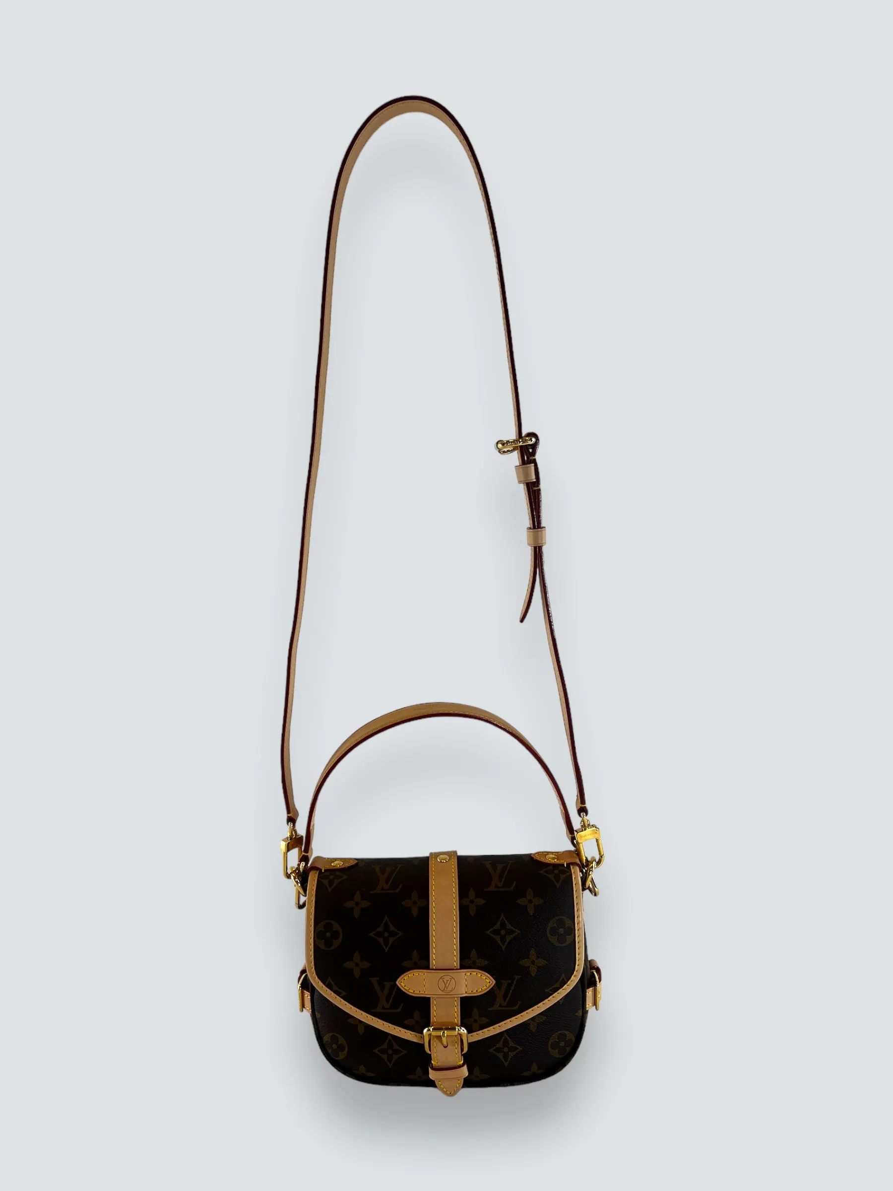 Louis Vuitton Monogram Canvas Saumur BB Crossbody