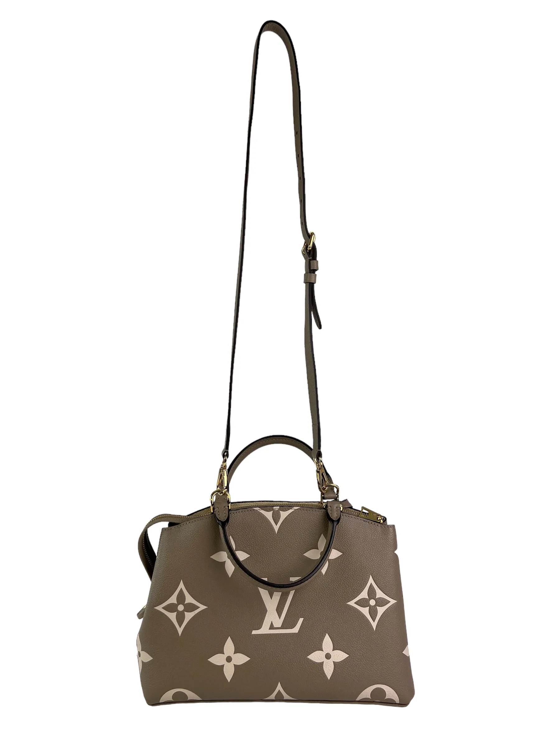 Louis Vuitton Monogram Empriente Leather Petit Palas Tote with Crossbody Strap