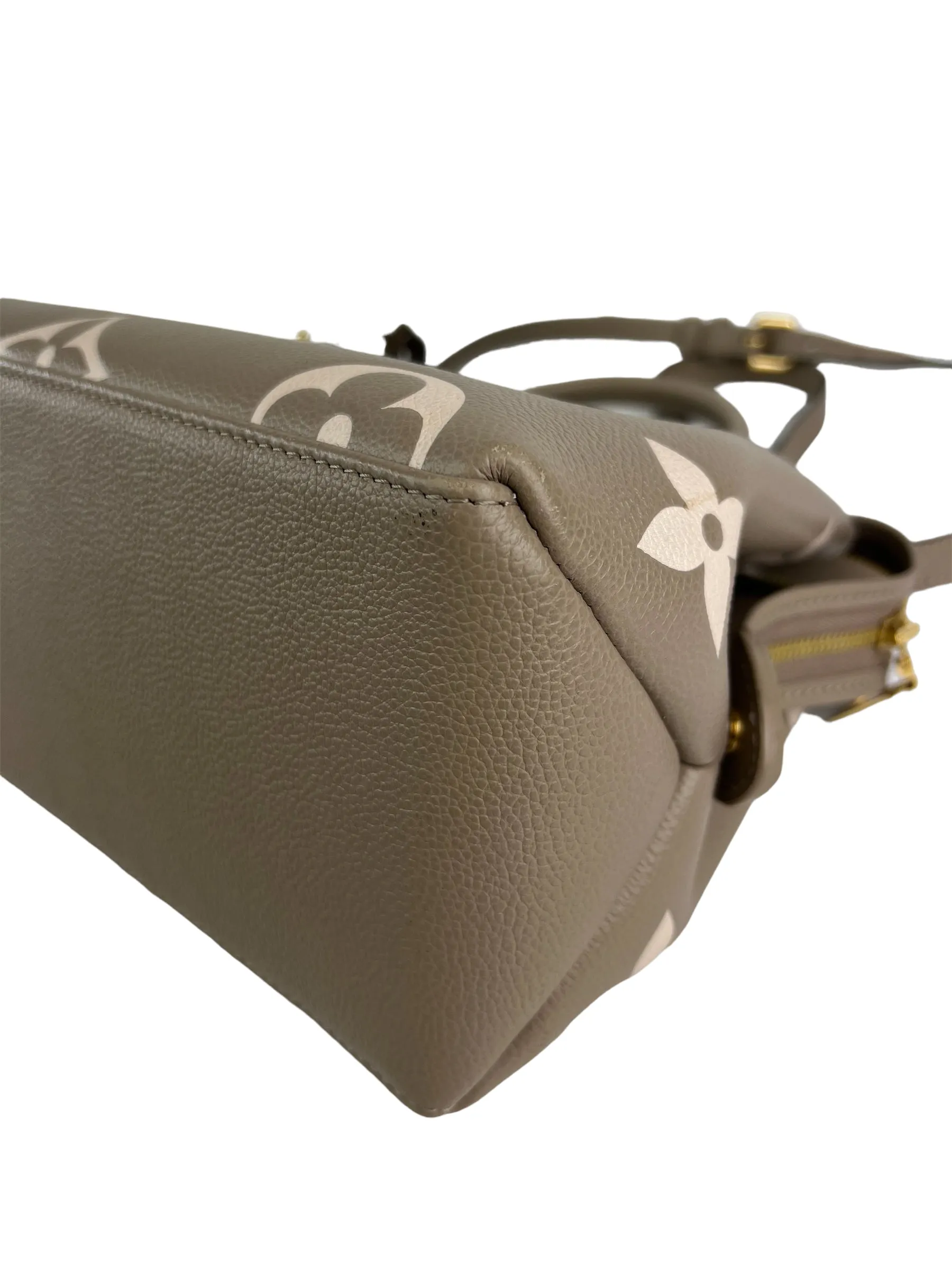 Louis Vuitton Monogram Empriente Leather Petit Palas Tote with Crossbody Strap