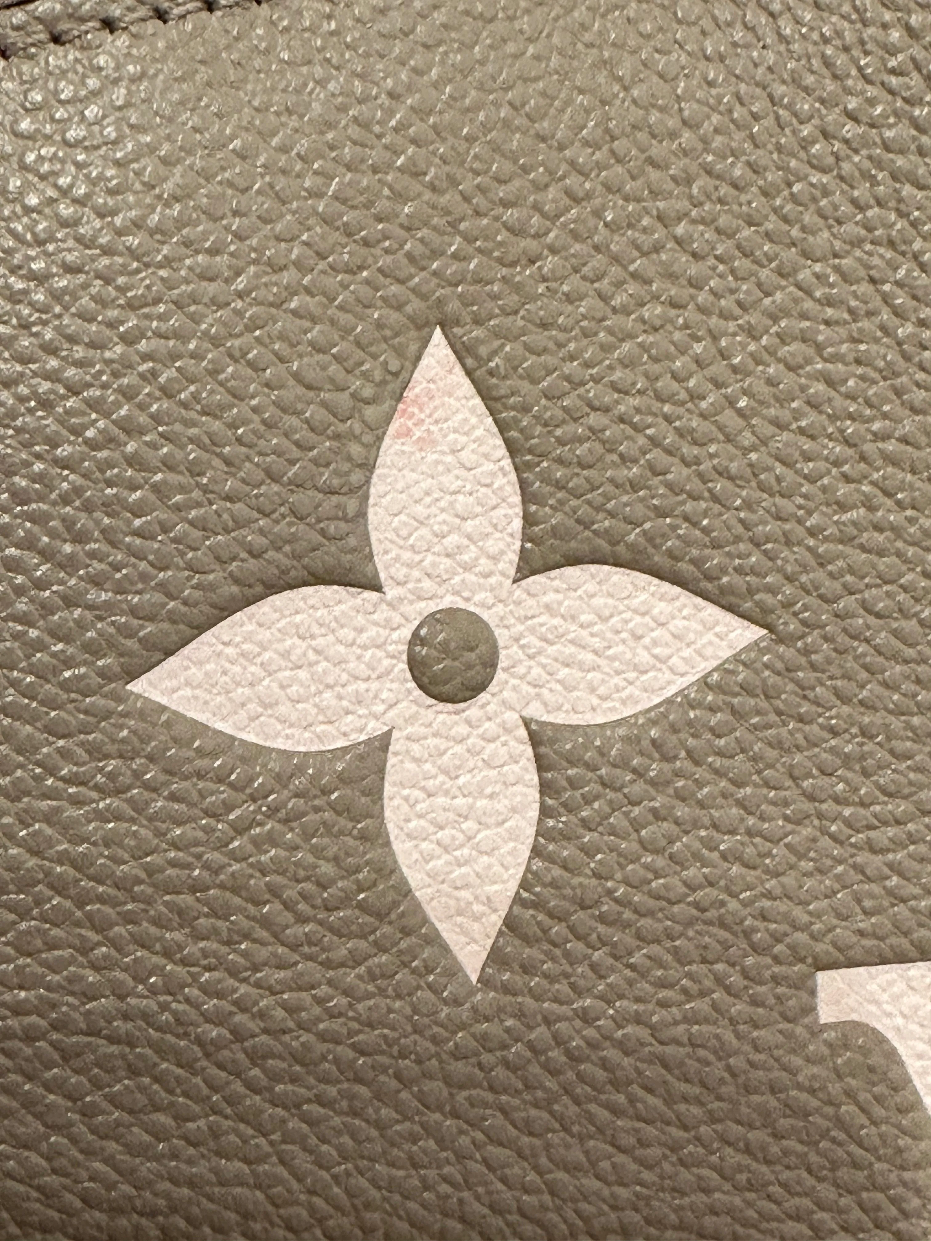 Louis Vuitton Monogram Empriente Leather Petit Palas Tote with Crossbody Strap