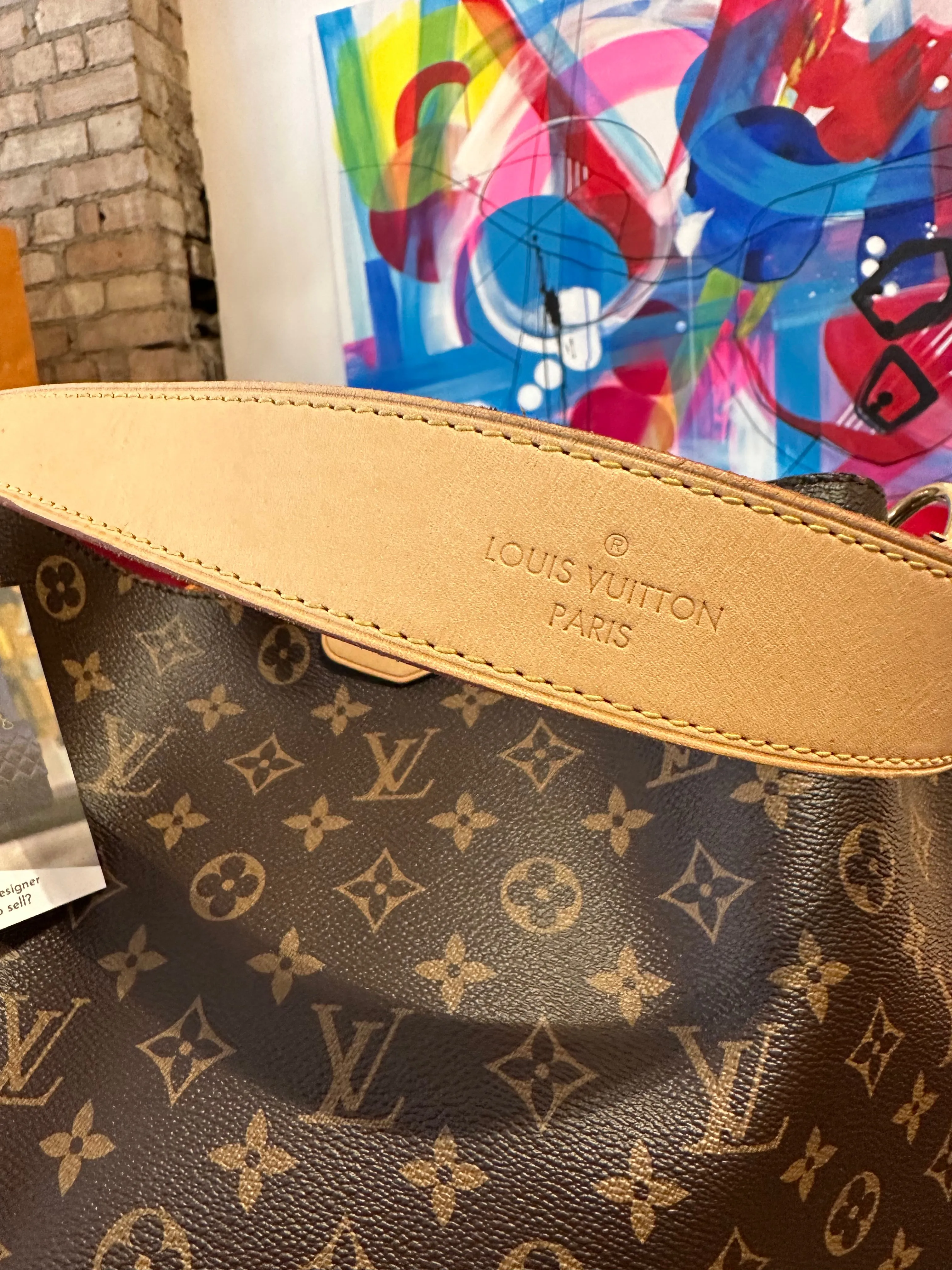 Louis Vuitton Monogram Graceful MM Hobo